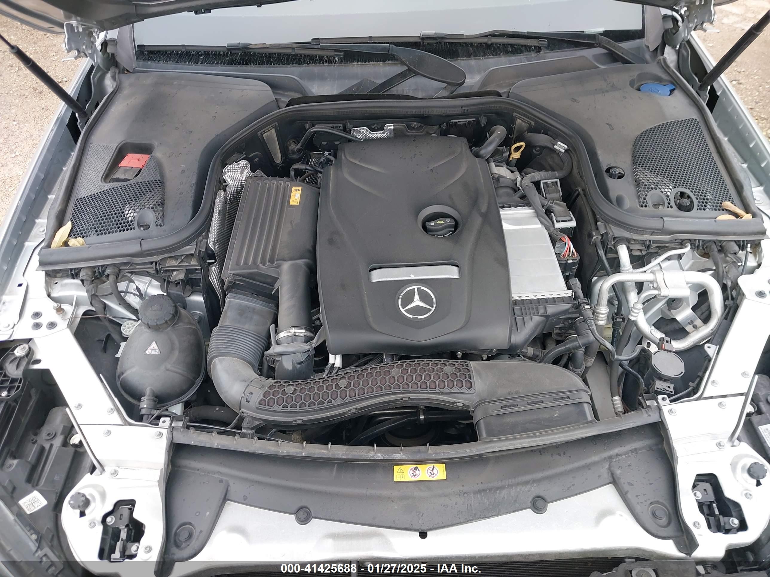 2017 Mercedes-benz E 300   Silver vin: WDDZF4JB7HA204027