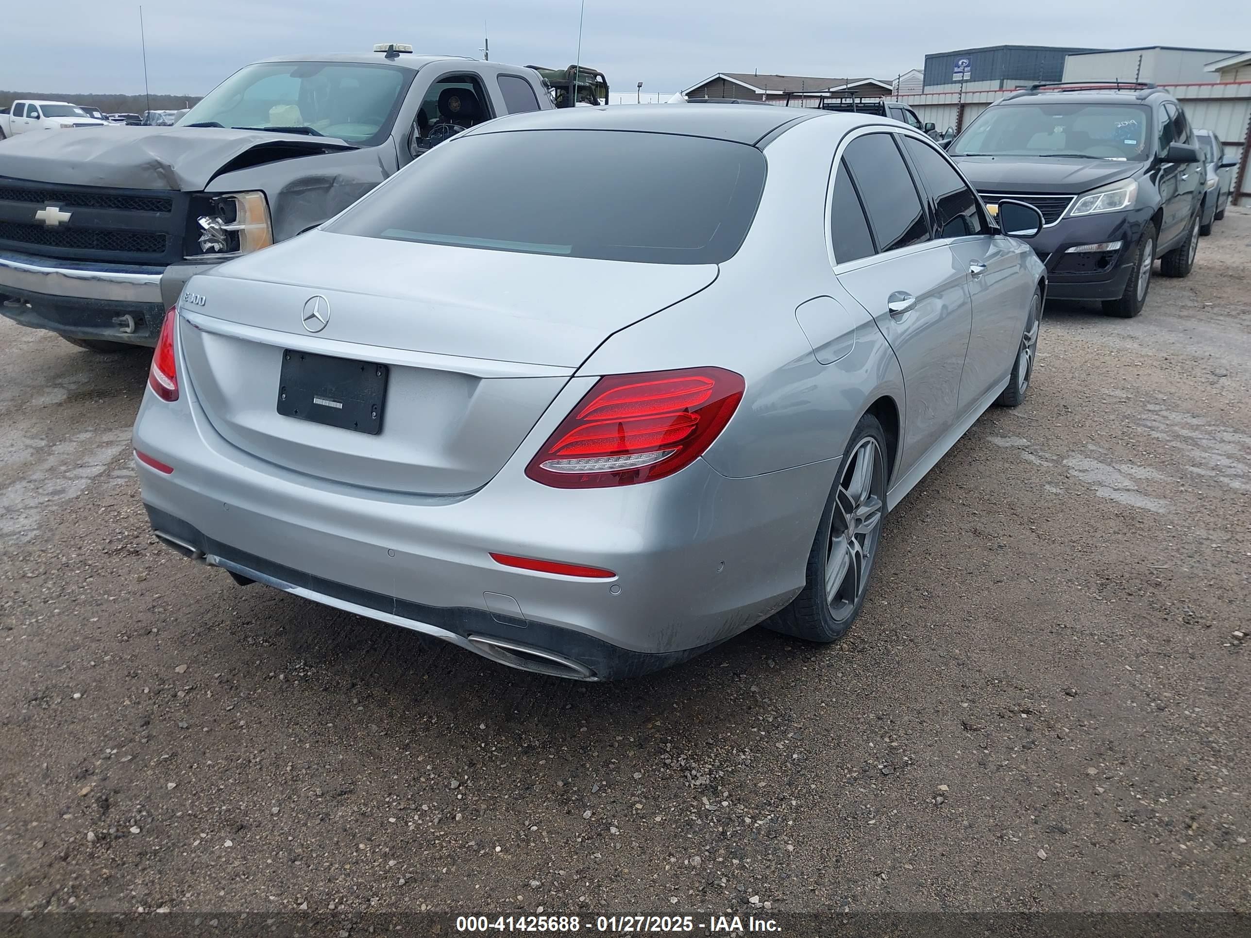 2017 Mercedes-benz E 300   Silver vin: WDDZF4JB7HA204027