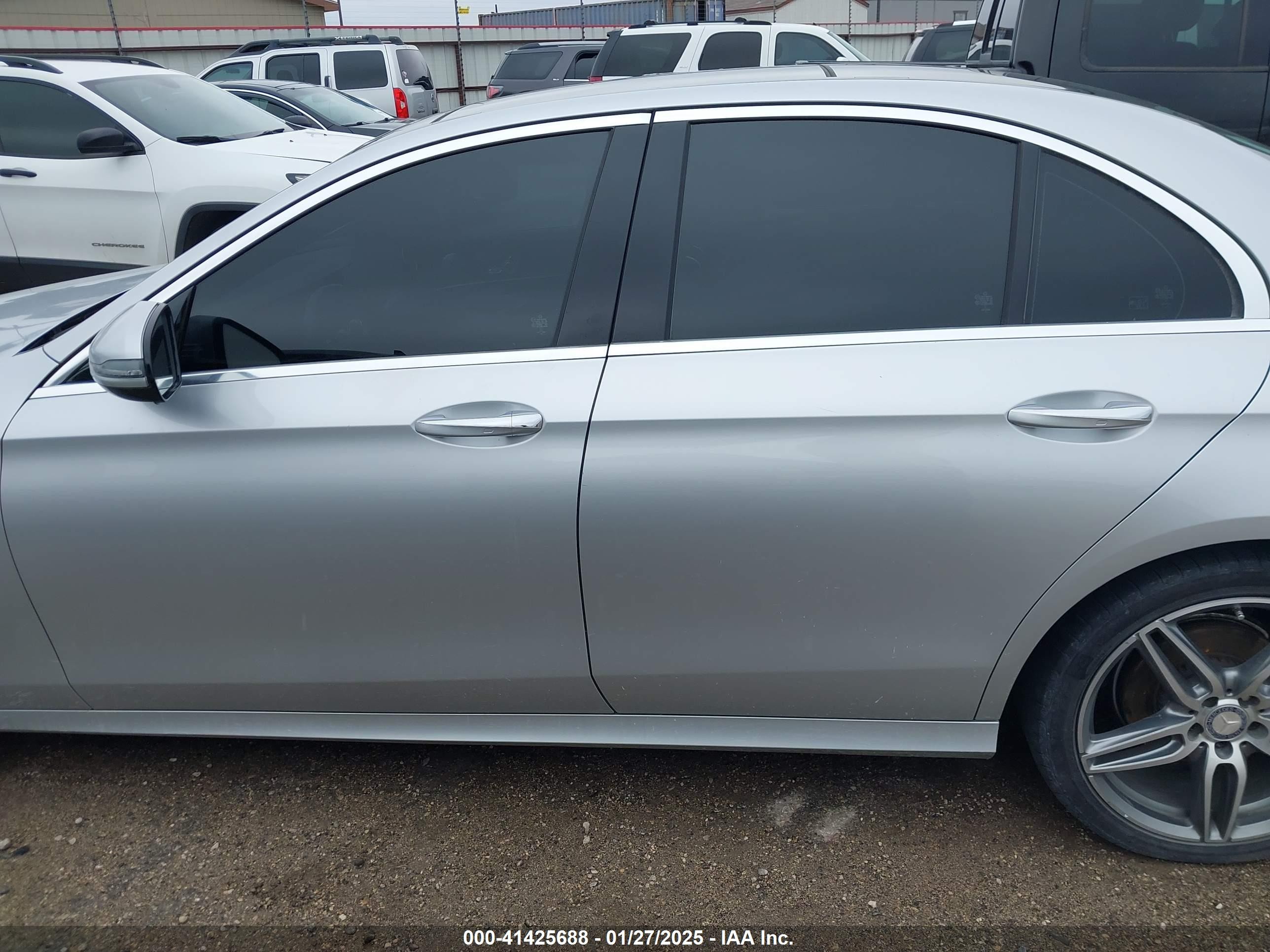 2017 Mercedes-benz E 300   Silver vin: WDDZF4JB7HA204027
