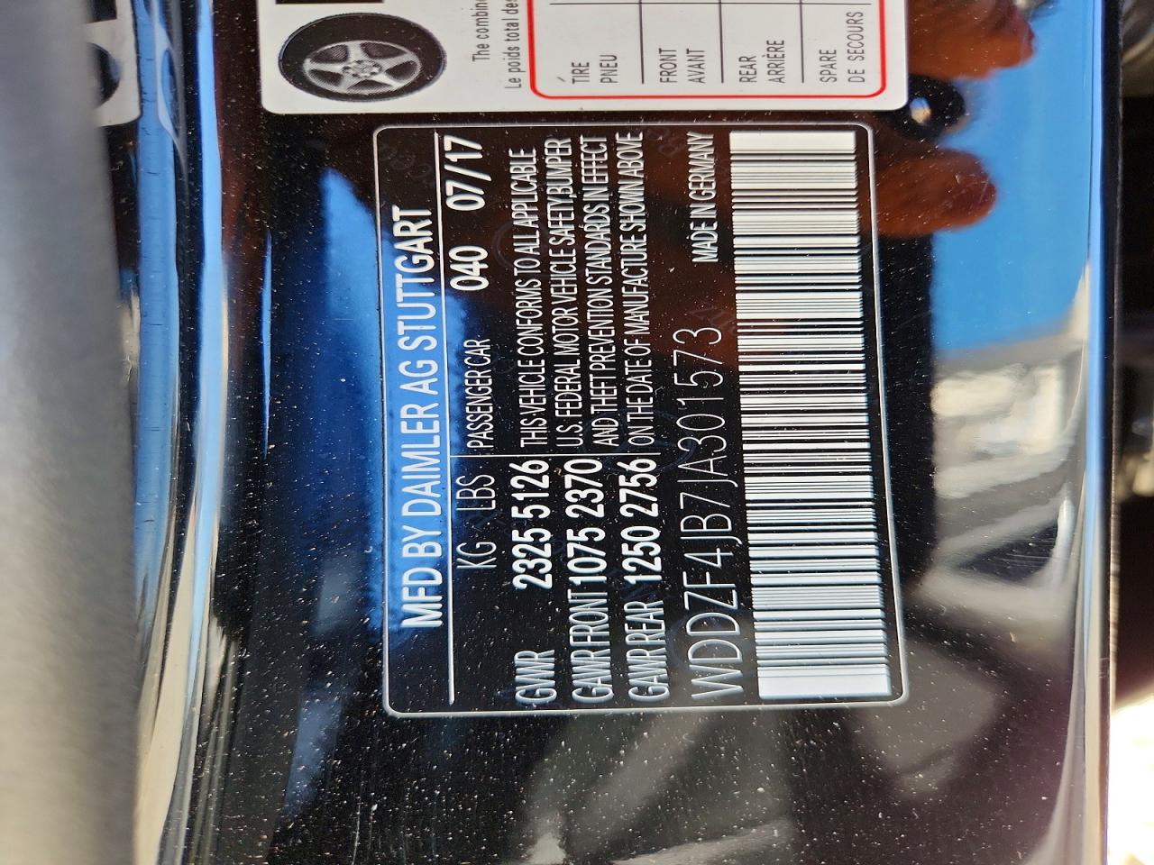 2018 Mercedes-benz E 300 Black vin: WDDZF4JB7JA301573