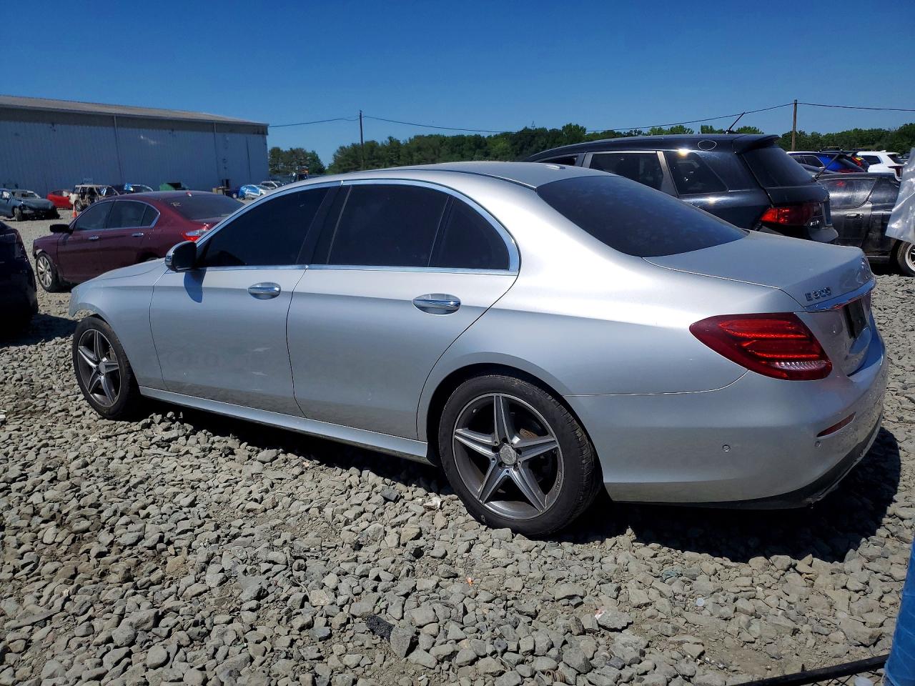 2017 Mercedes-benz E 300 Silver vin: WDDZF4JB8HA031201