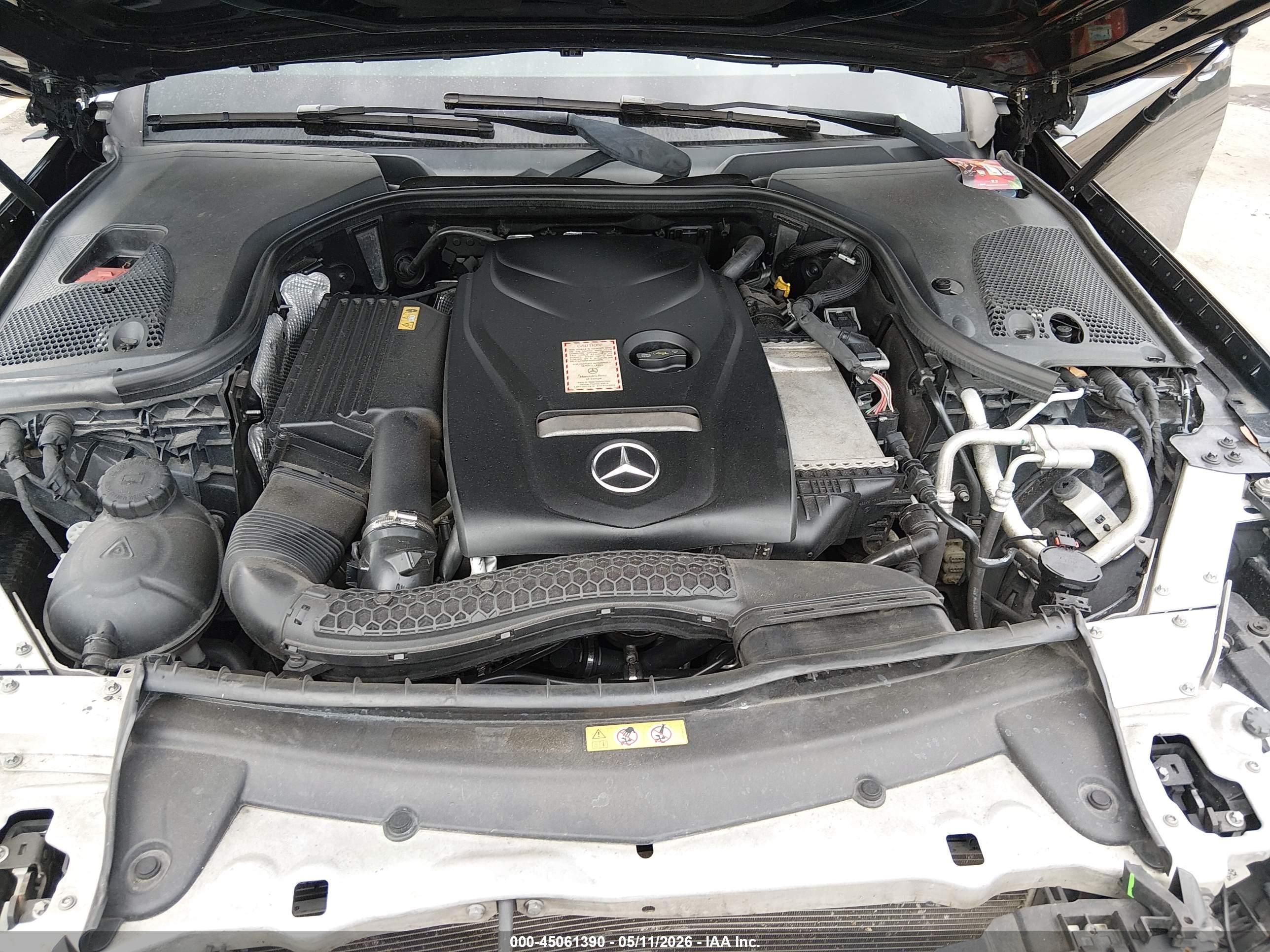2017 Mercedes-benz E 300   Black vin: WDDZF4JB8HA056308