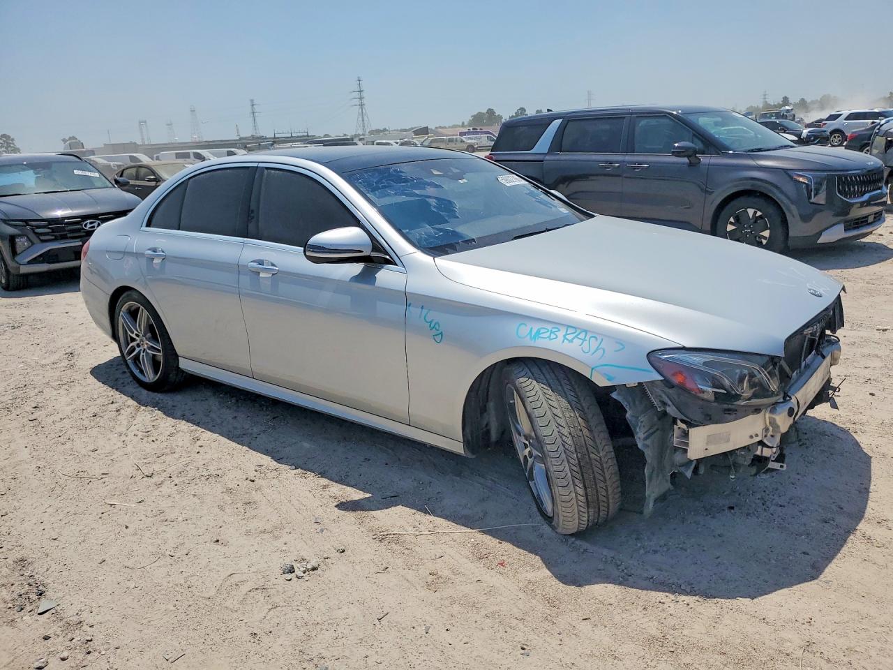 2018 Mercedes-benz E 300 Silver vin: WDDZF4JB9JA354386
