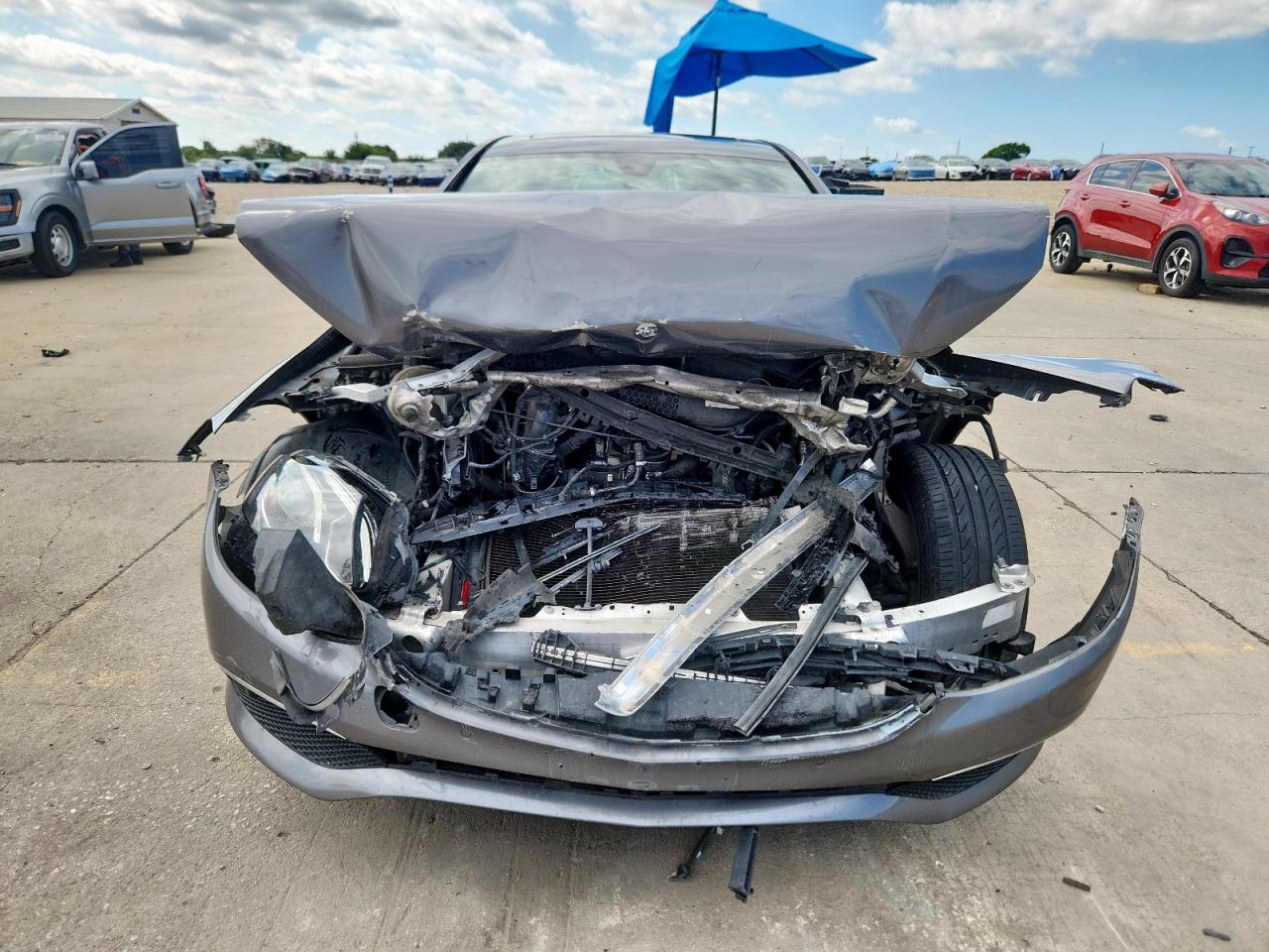 2018 Mercedes-benz E 300 Gray vin: WDDZF4JBXJA394332