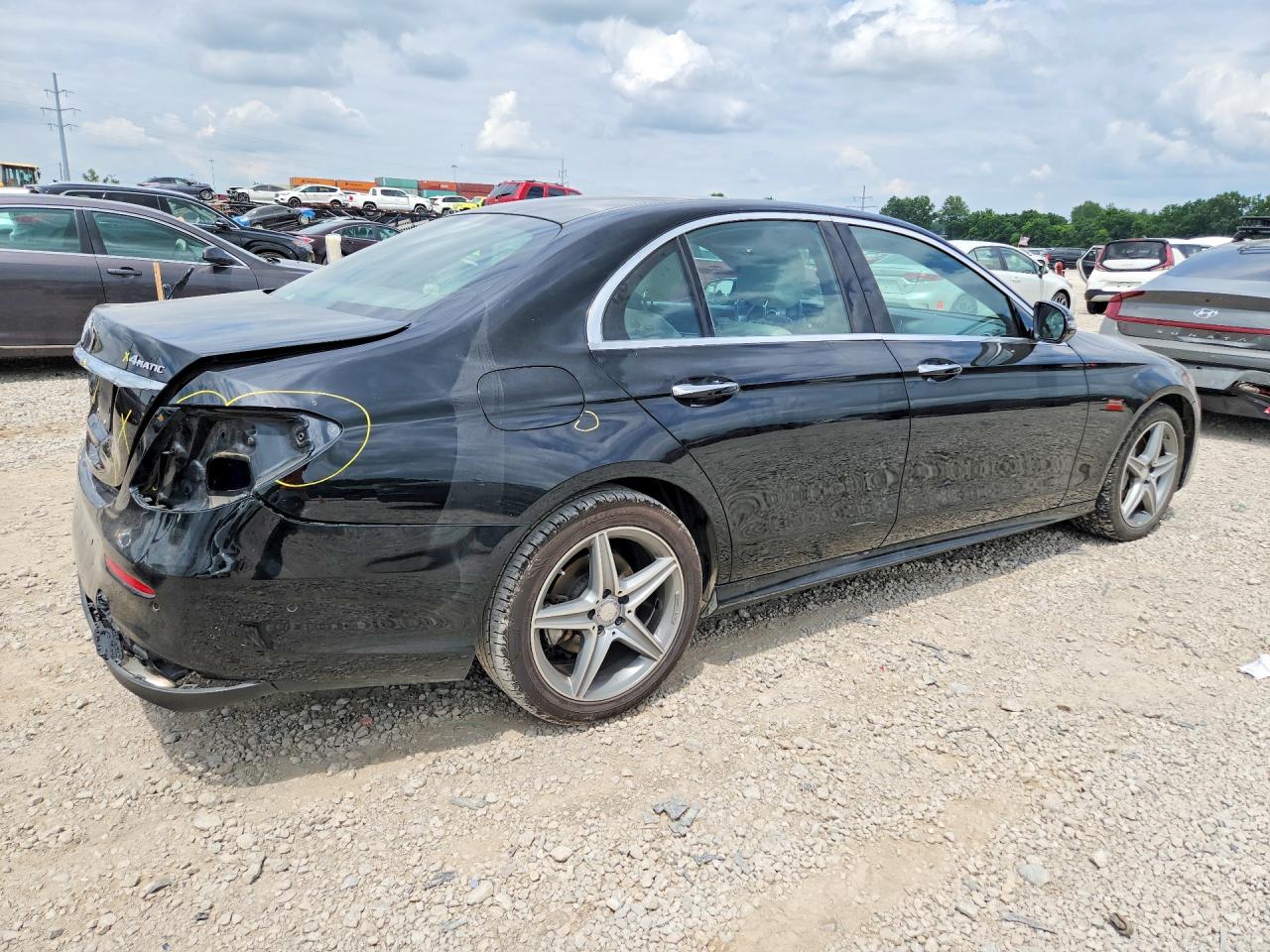 2017 Mercedes-benz E 300 4matic Black vin: WDDZF4KB0HA019767