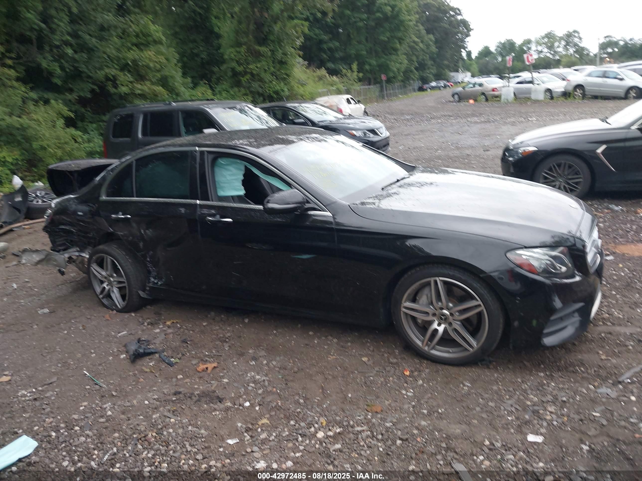 2018 Mercedes-benz E 300 4matic Black vin: WDDZF4KB0JA450616