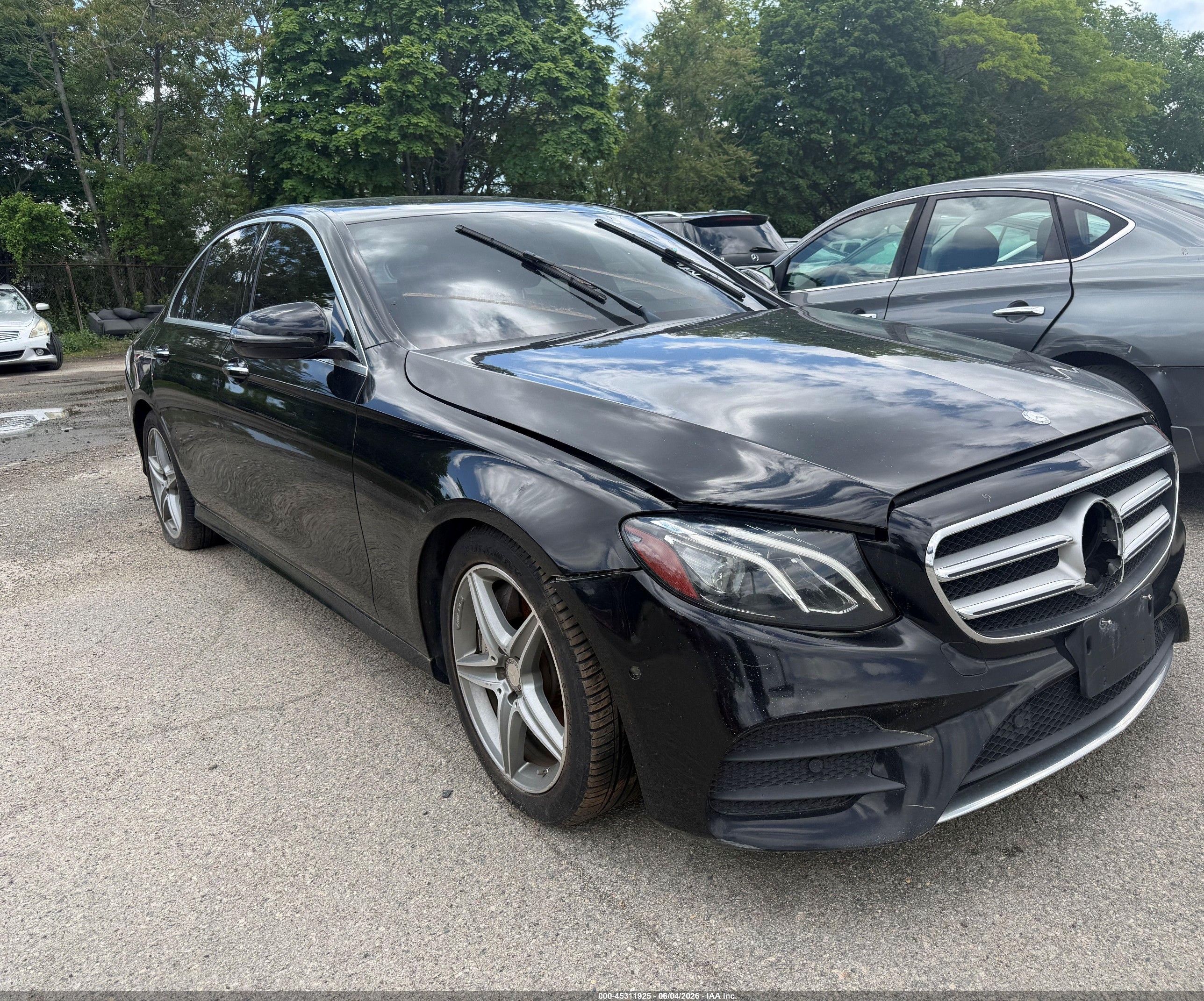 2017 Mercedes-benz E 300 4matic Black vin: WDDZF4KB1HA012777