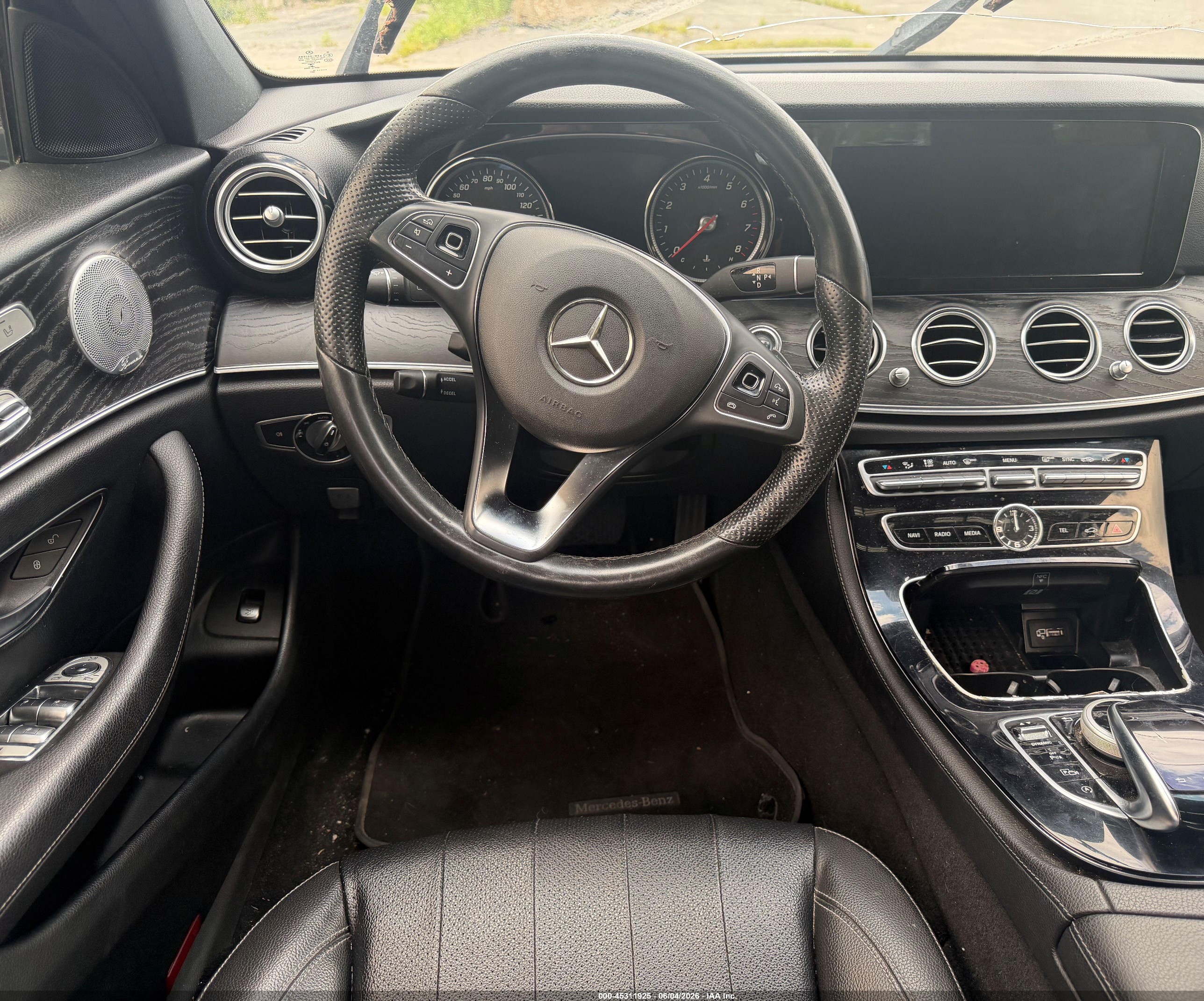 2017 Mercedes-benz E 300 4matic Black vin: WDDZF4KB1HA012777
