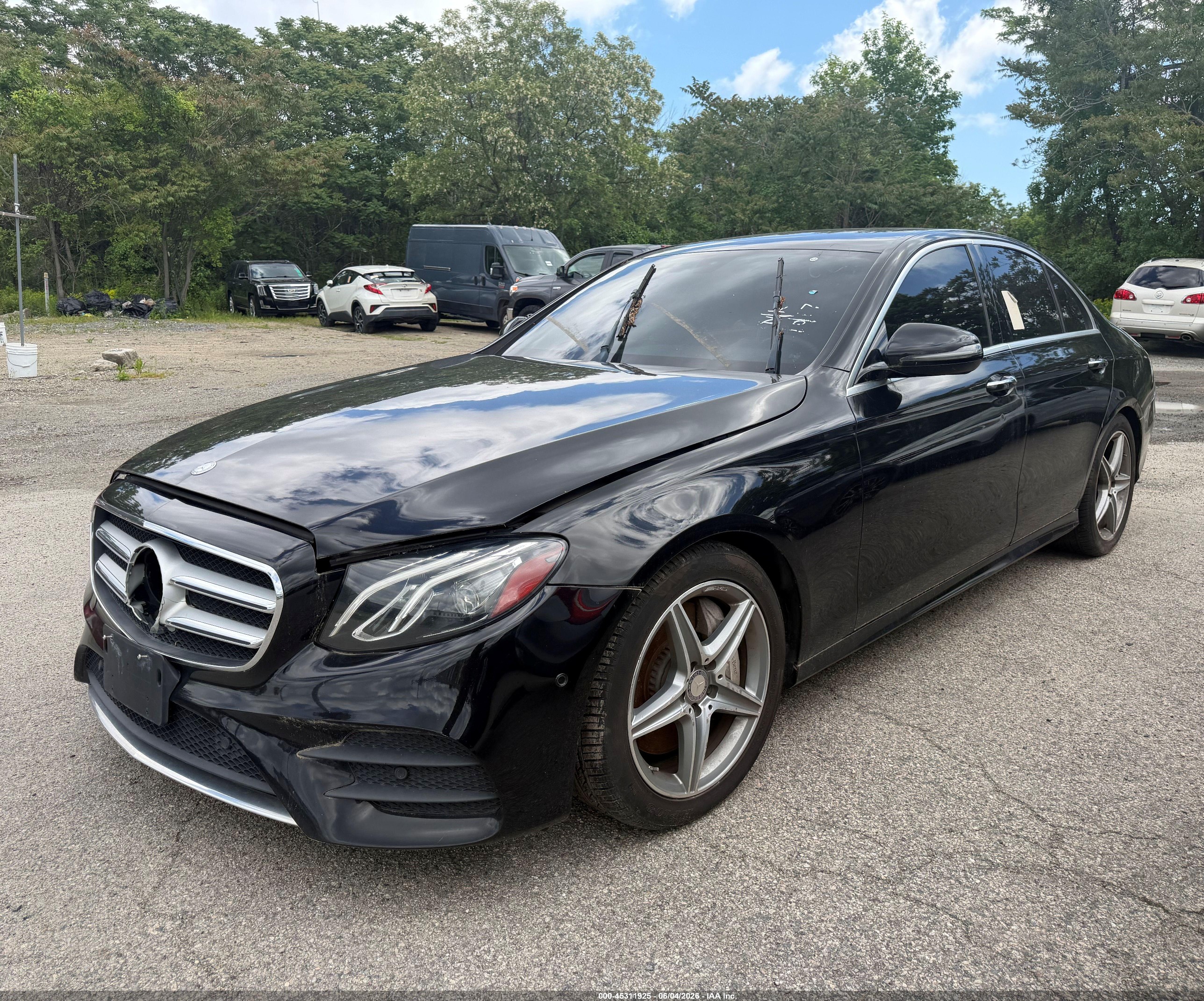 2017 Mercedes-benz E 300 4matic Black vin: WDDZF4KB1HA012777