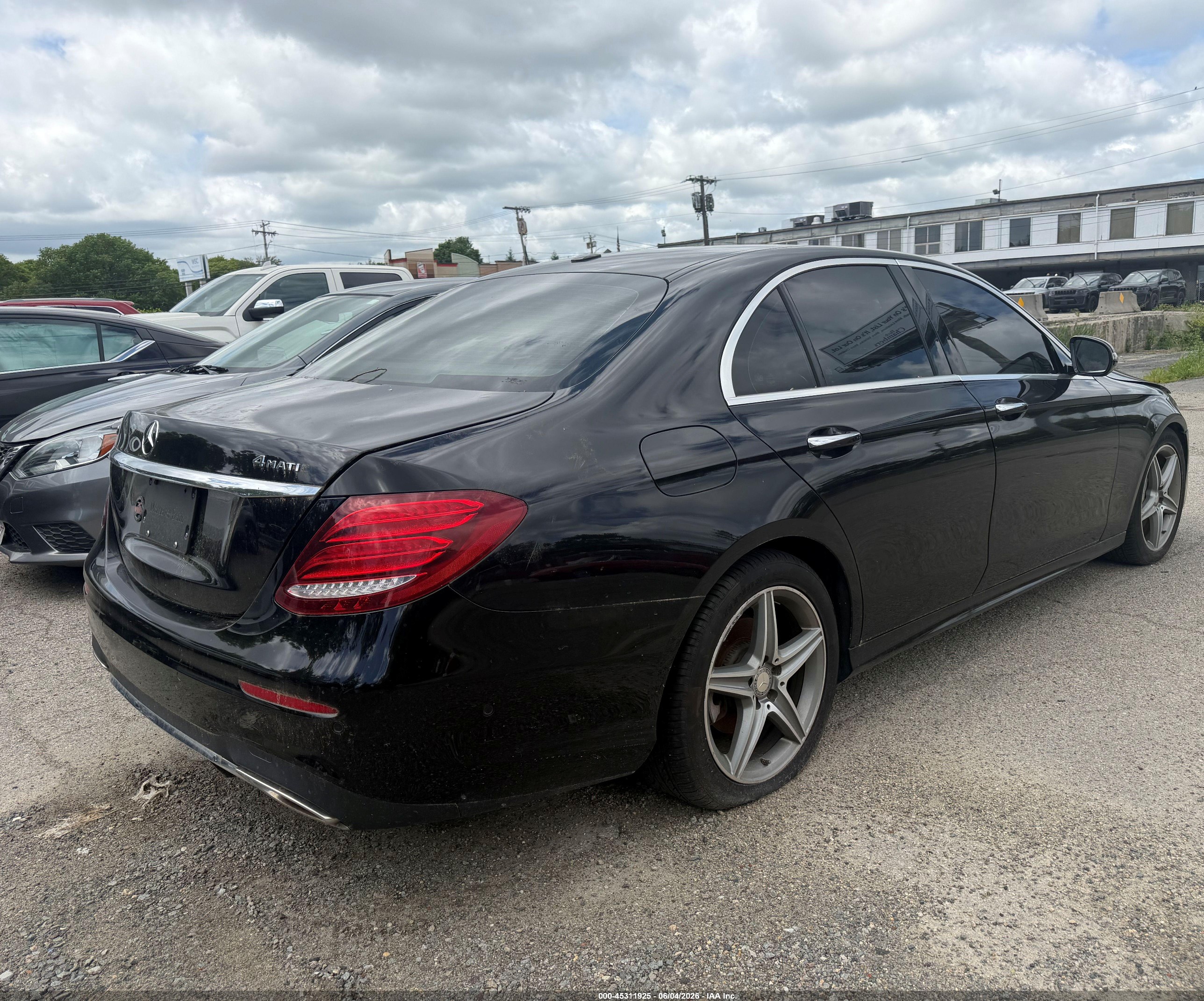 2017 Mercedes-benz E 300 4matic Black vin: WDDZF4KB1HA012777