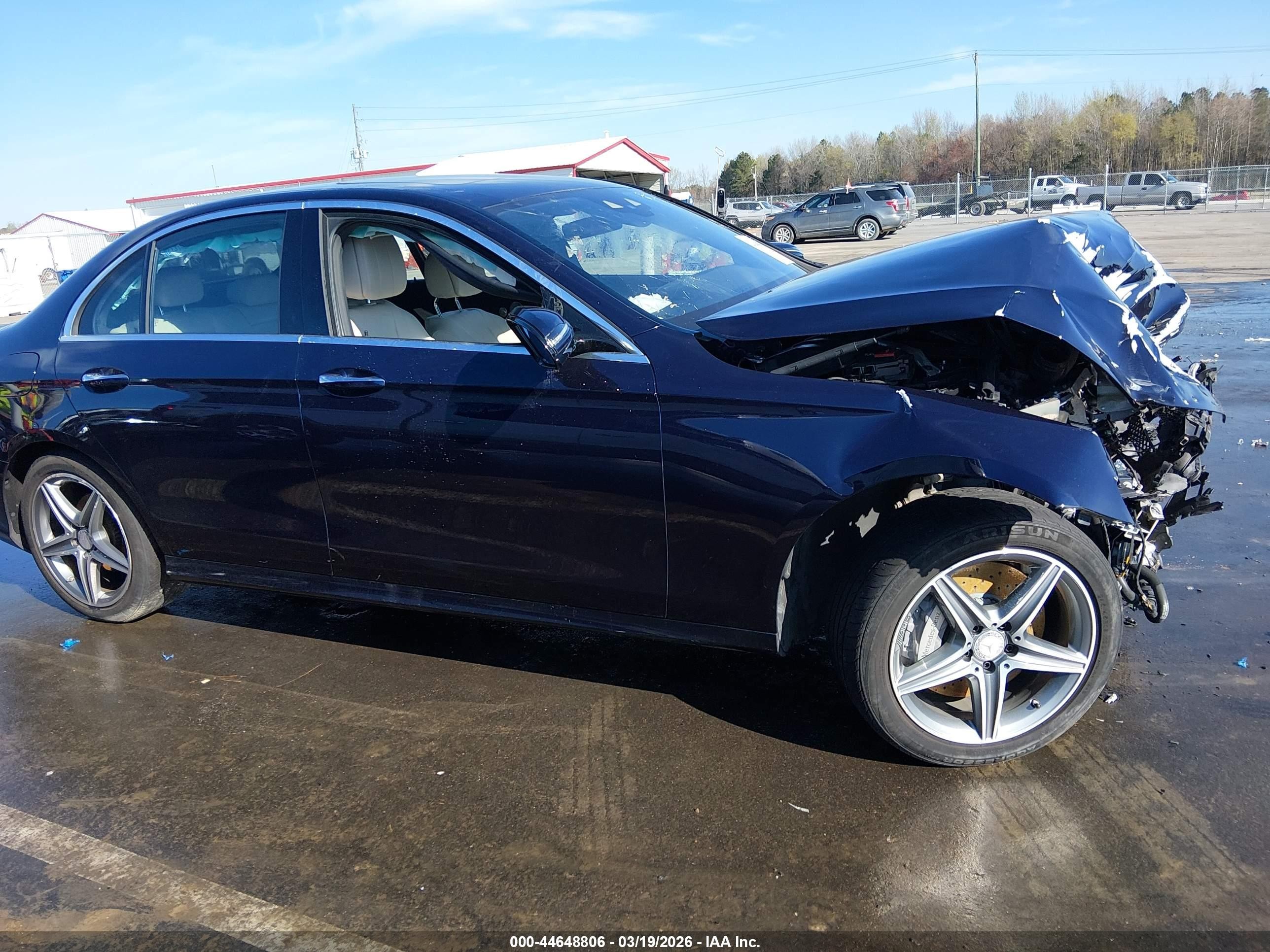 2017 Mercedes-benz E 300 4matic Dark Blue vin: WDDZF4KB1HA063423