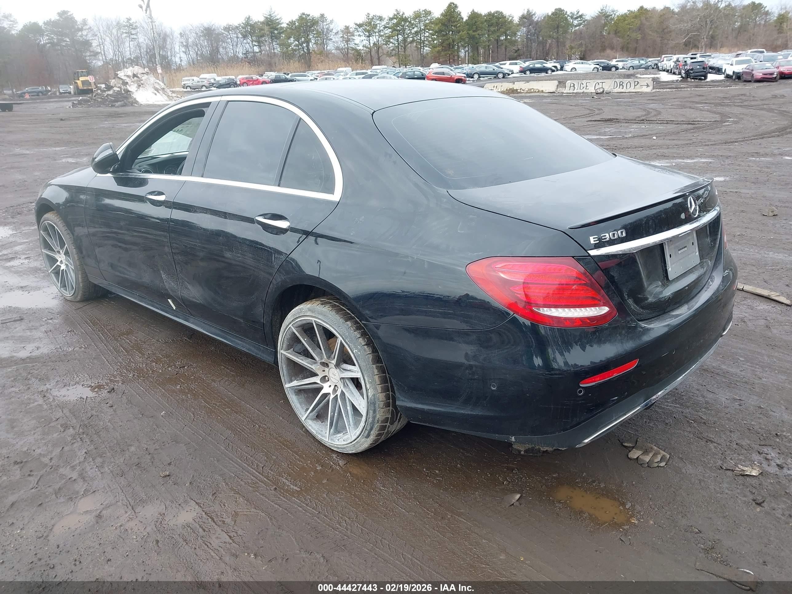 2017 Mercedes-benz E 300 4matic Black vin: WDDZF4KB2HA122639