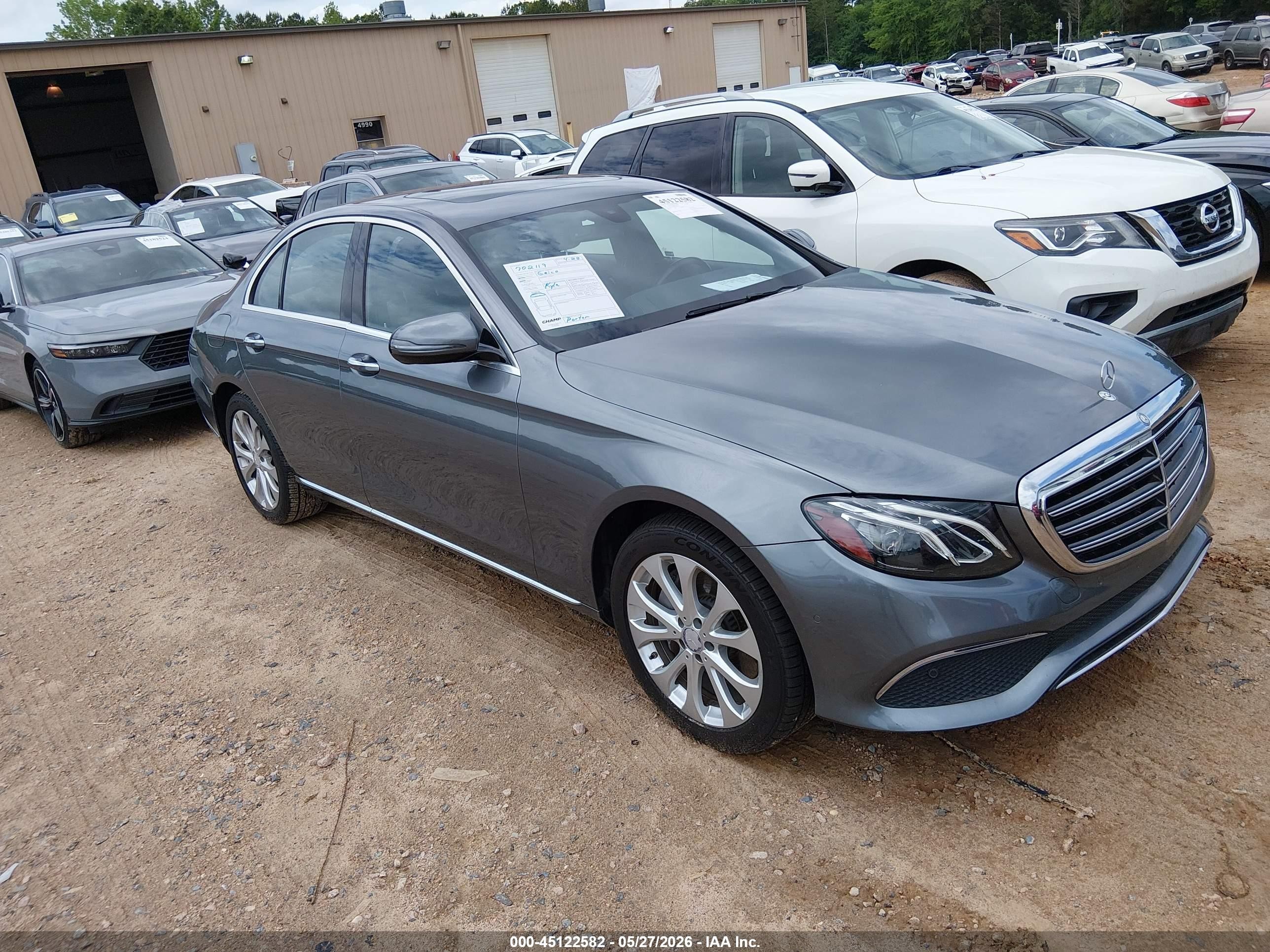 2017 Mercedes-benz E 300 4matic Gray vin: WDDZF4KB3HA208347