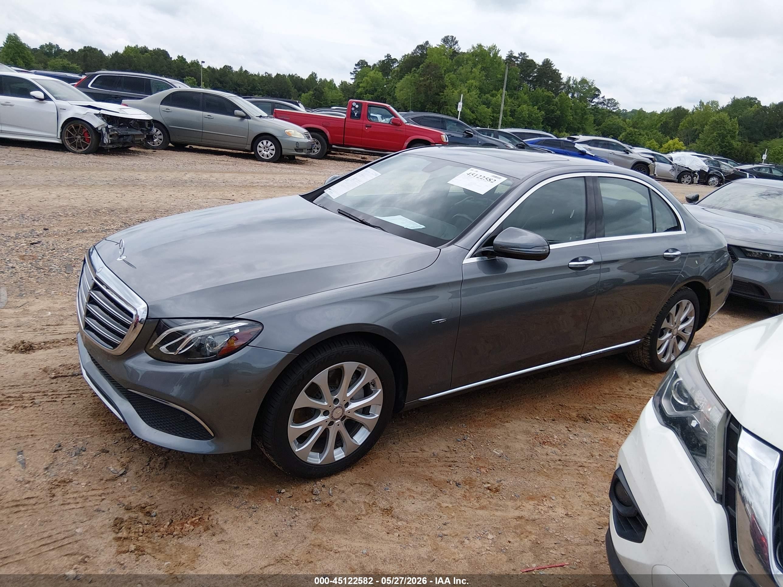 2017 Mercedes-benz E 300 4matic Gray vin: WDDZF4KB3HA208347