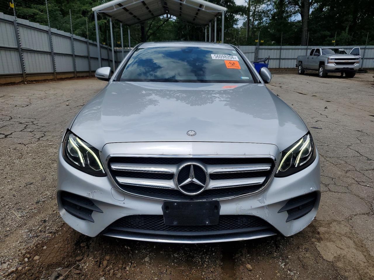 2017 Mercedes-benz E 300 4matic Silver vin: WDDZF4KB3HA218974