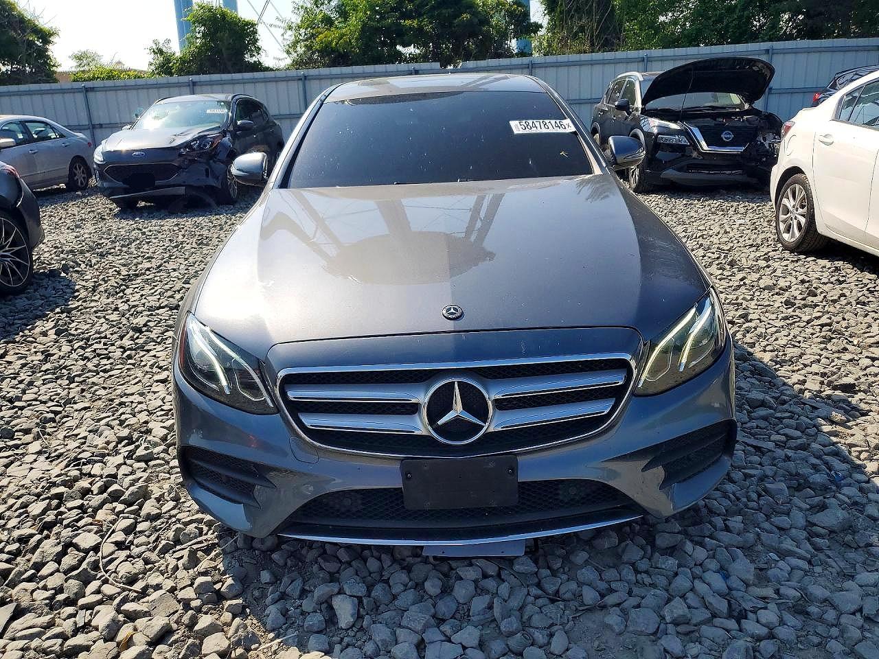 2017 Mercedes-benz E 300 4matic Gray vin: WDDZF4KB4HA100190