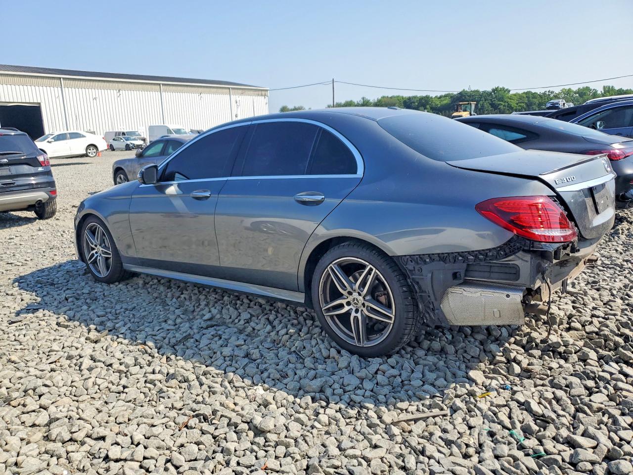 2017 Mercedes-benz E 300 4matic Gray vin: WDDZF4KB4HA100190