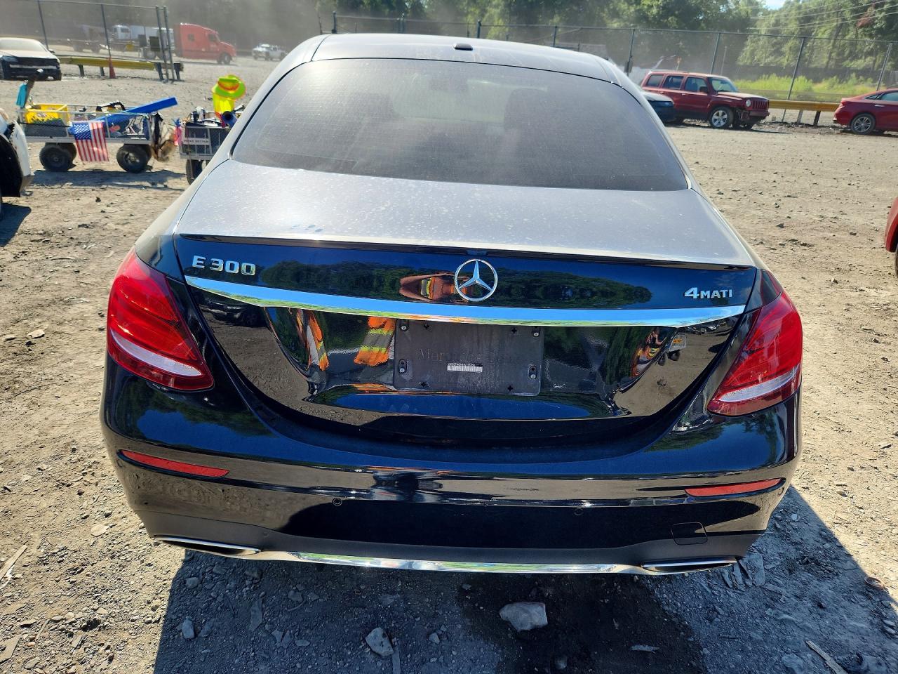 2017 Mercedes-benz E 300 4matic Black vin: WDDZF4KB4HA156856