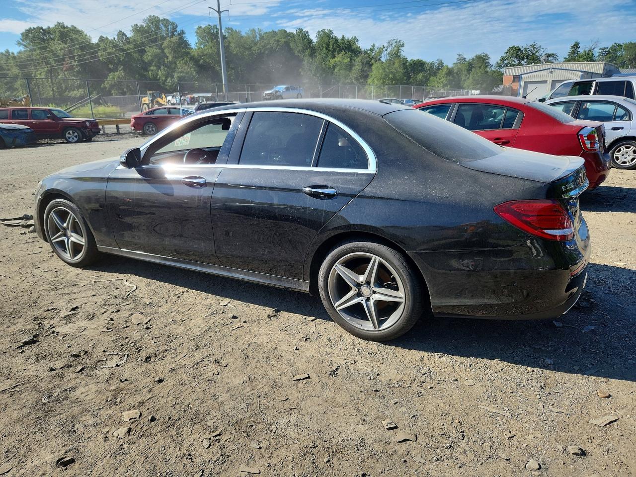 2017 Mercedes-benz E 300 4matic Black vin: WDDZF4KB4HA156856