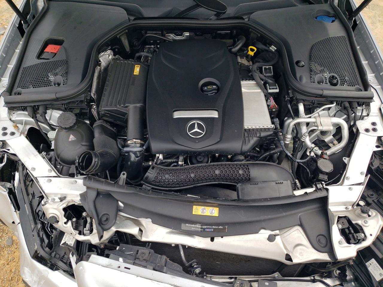2017 Mercedes-benz E 300 4matic Silver vin: WDDZF4KB6HA035956