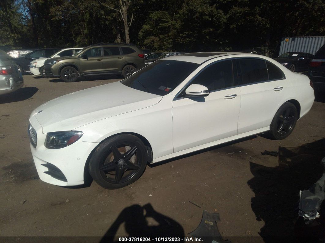 2017 Mercedes-benz E-class E 300 White vin: WDDZF4KB7HA053219
