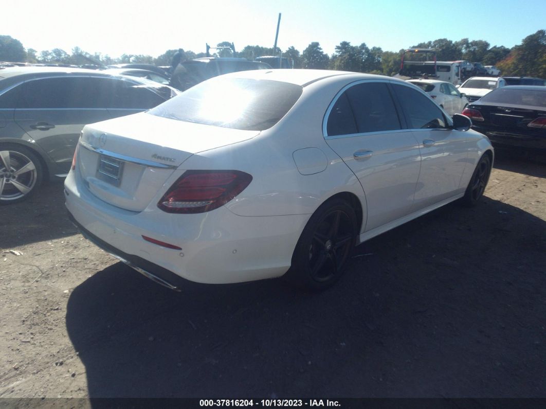 2017 Mercedes-benz E-class E 300 White vin: WDDZF4KB7HA053219