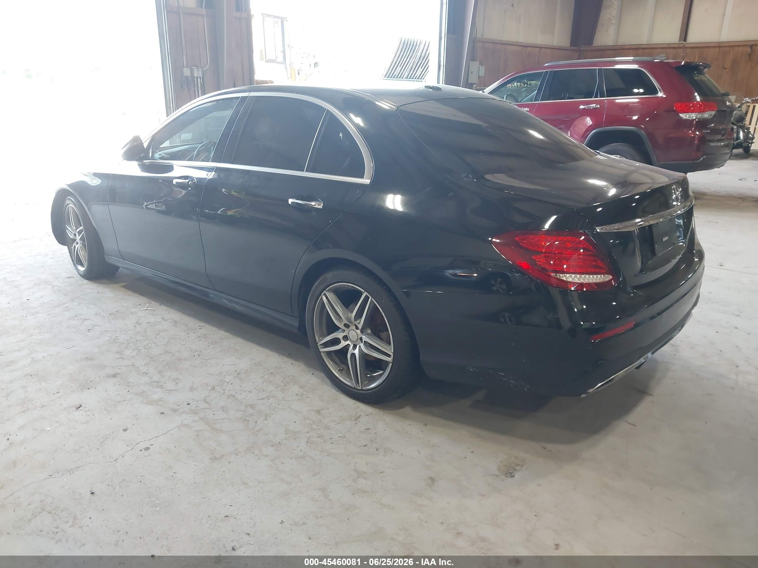 2017 Mercedes-benz E 300 4matic Black vin: WDDZF4KB7HA209811