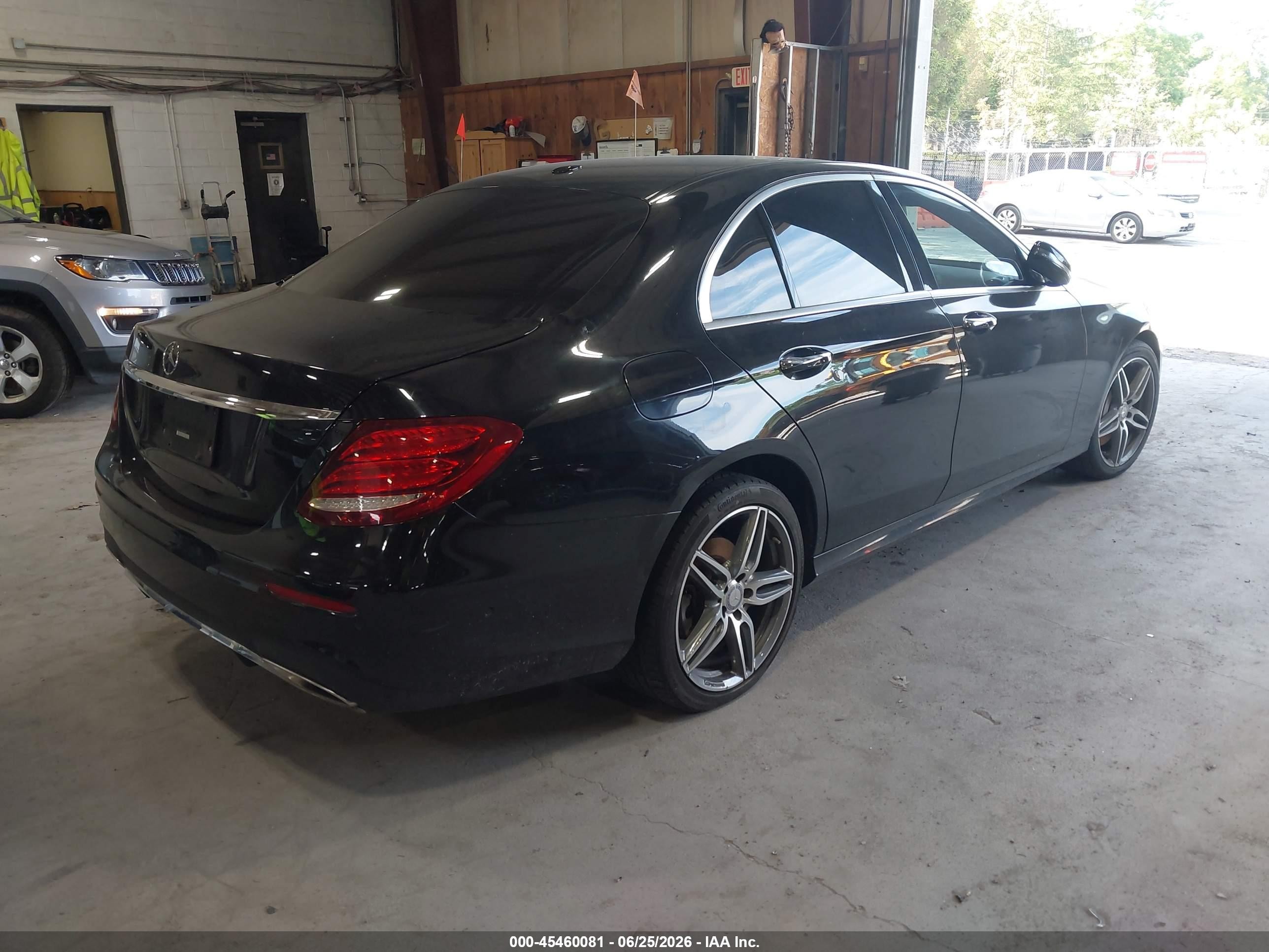 2017 Mercedes-benz E 300 4matic Black vin: WDDZF4KB7HA209811