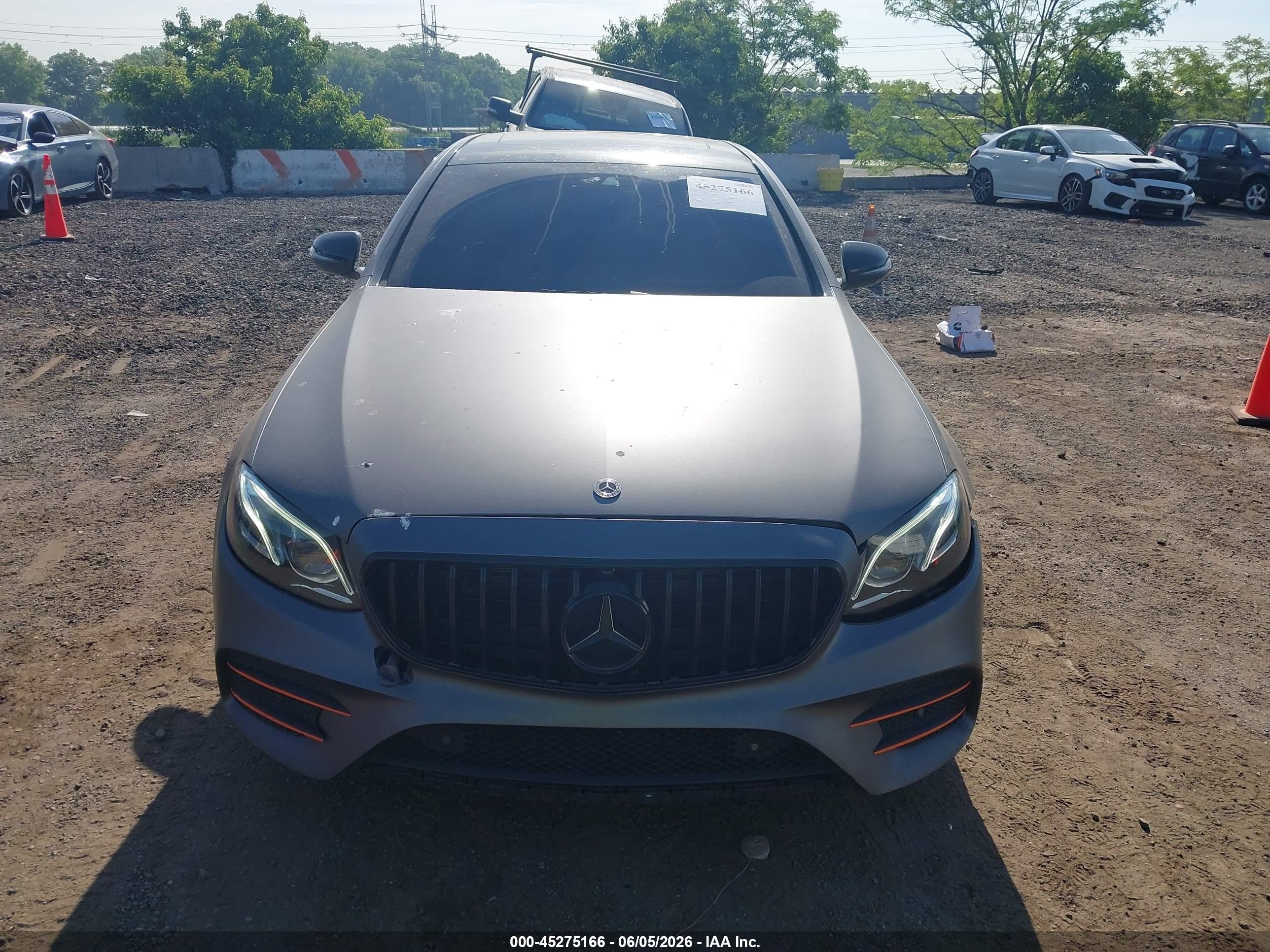 2017 Mercedes-benz E 300 4matic Gray vin: WDDZF4KB9HA076503