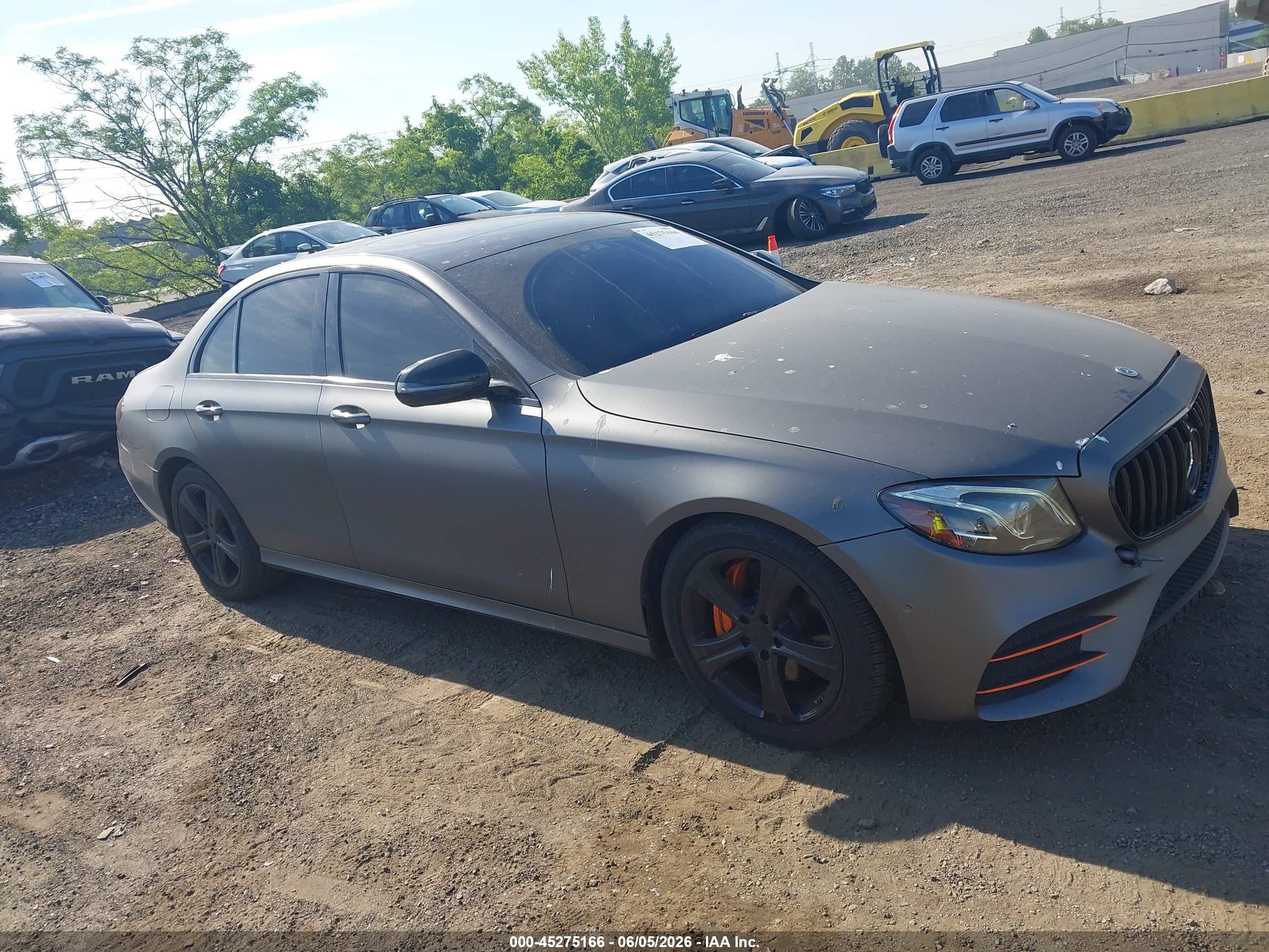 2017 Mercedes-benz E 300 4matic Gray vin: WDDZF4KB9HA076503