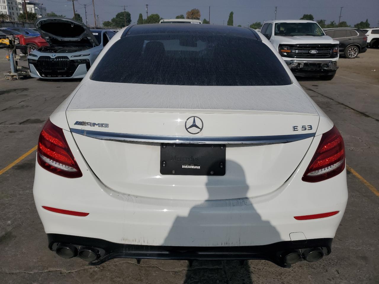 2020 Mercedes-benz E Amg 53 4matic   White vin: WDDZF6BB6LA709270