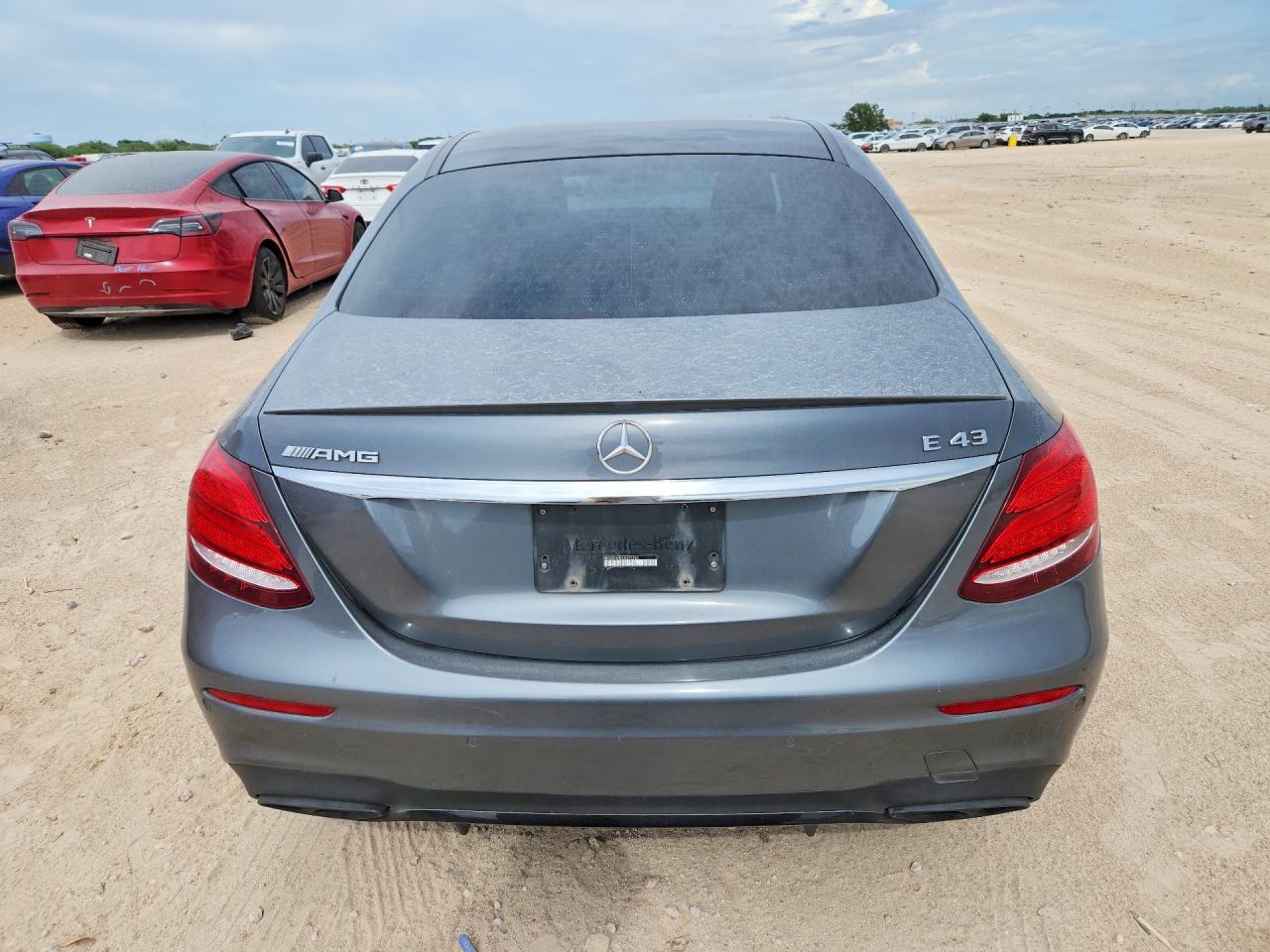 2018 Mercedes-benz E 43 4matic Amg Gray vin: WDDZF6EB3JA395960