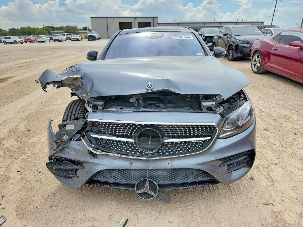 2018 Mercedes-benz E 43 4matic Amg Gray vin: WDDZF6EB3JA395960