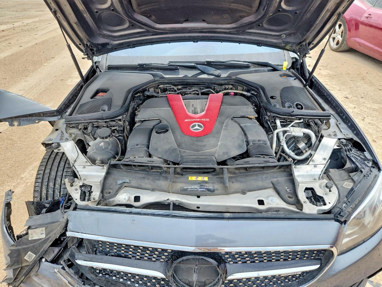 2018 Mercedes-benz E 43 4matic Amg Gray vin: WDDZF6EB3JA395960