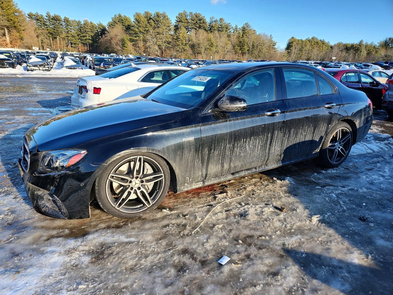 2018 Mercedes-benz E 43 4matic Amg Black vin: WDDZF6EB5JA387245