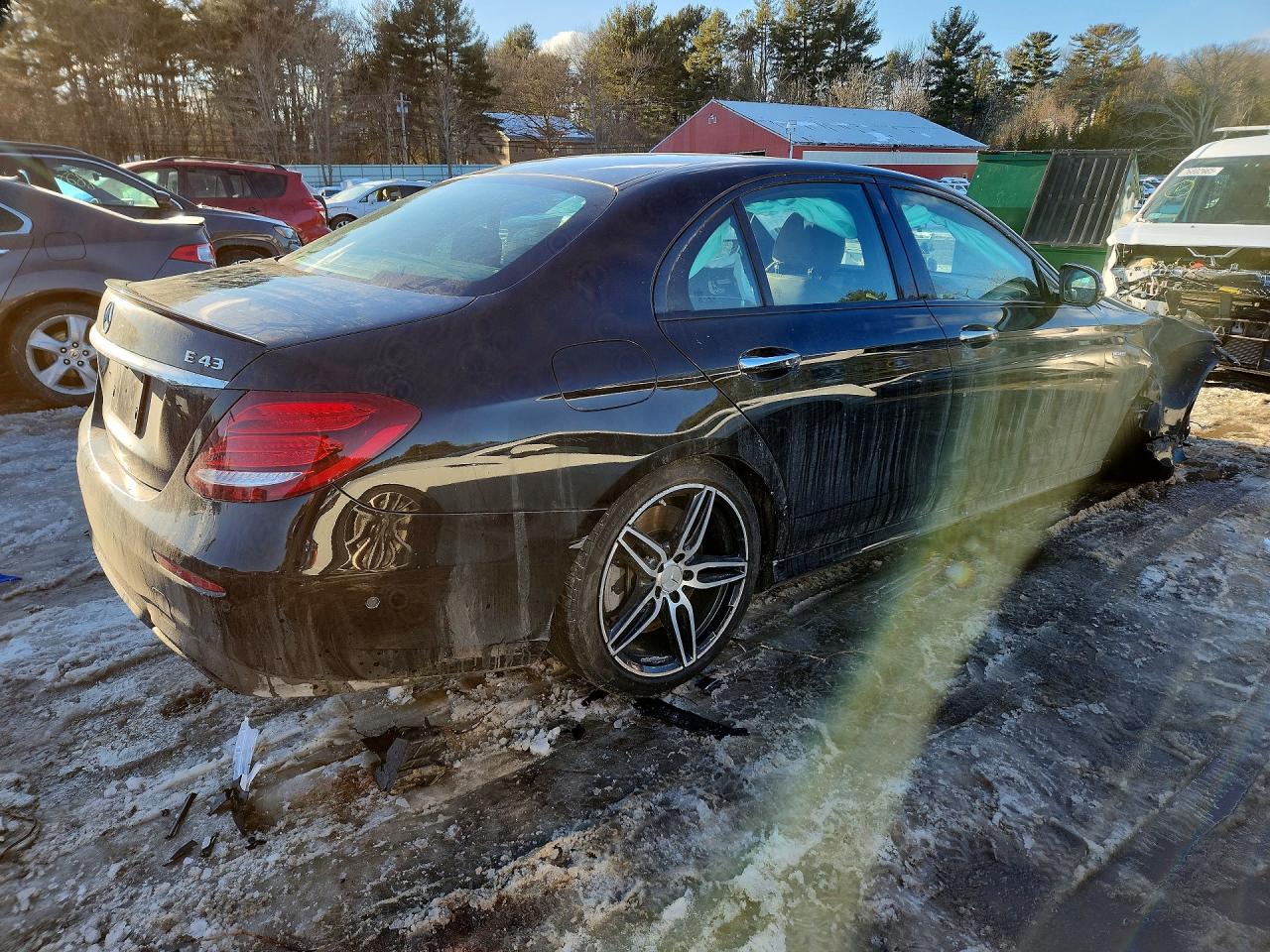 2018 Mercedes-benz E 43 4matic Amg Black vin: WDDZF6EB5JA387245
