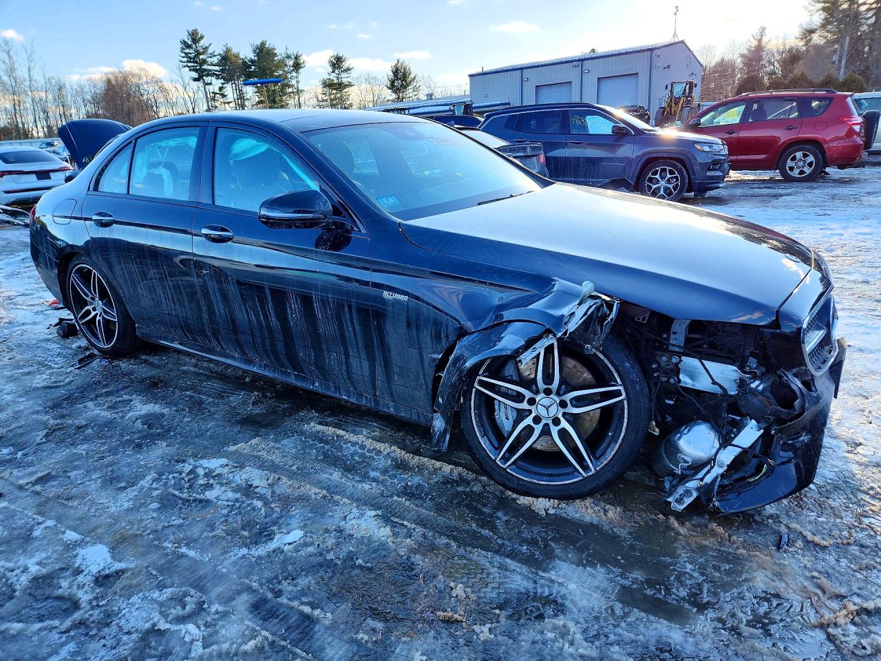 2018 Mercedes-benz E 43 4matic Amg Black vin: WDDZF6EB5JA387245
