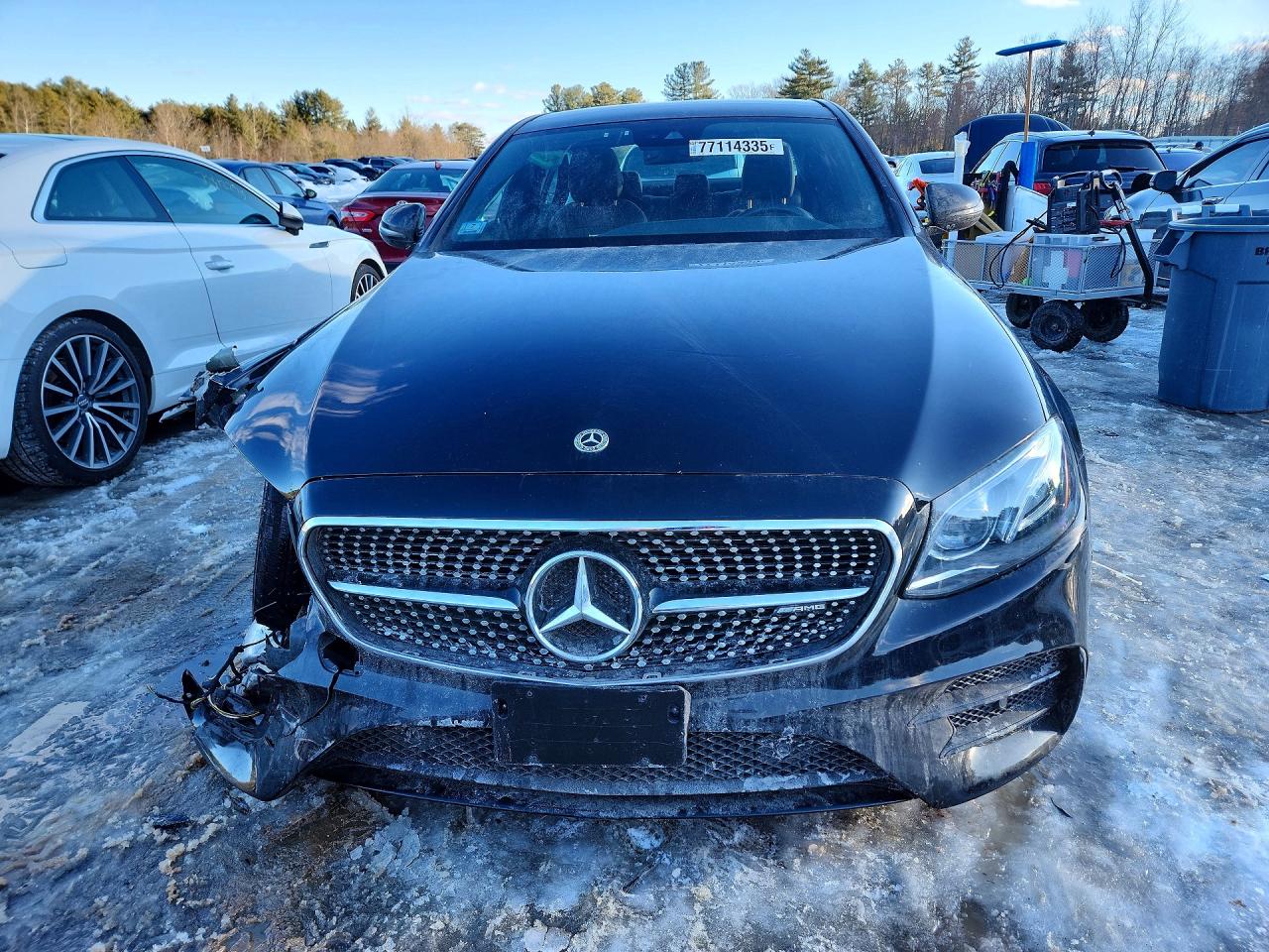 2018 Mercedes-benz E 43 4matic Amg Black vin: WDDZF6EB5JA387245