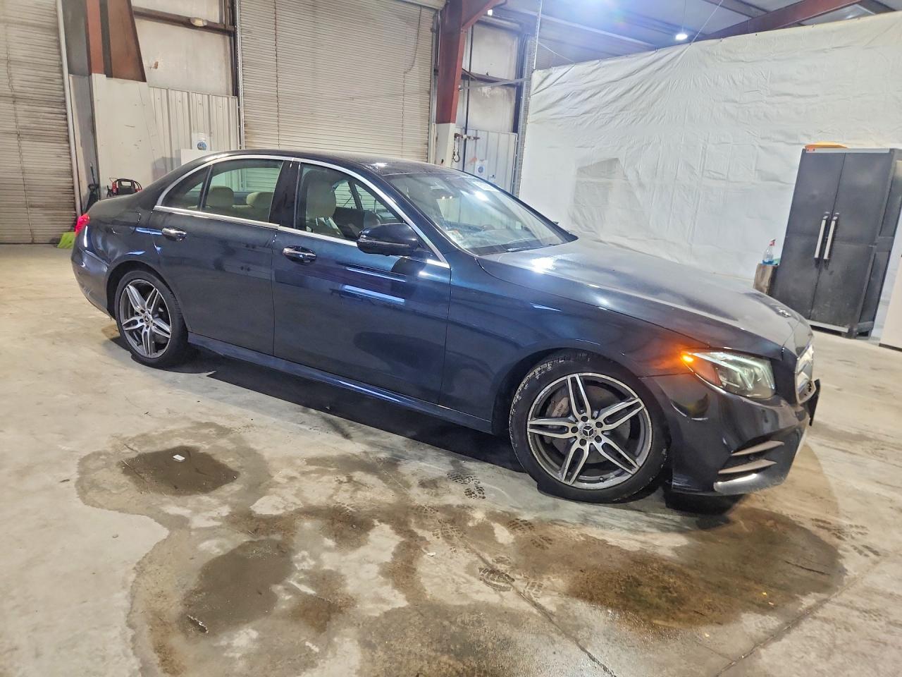 2018 Mercedes-benz E 400 4matic Синий vin: WDDZF6GB1JA364672