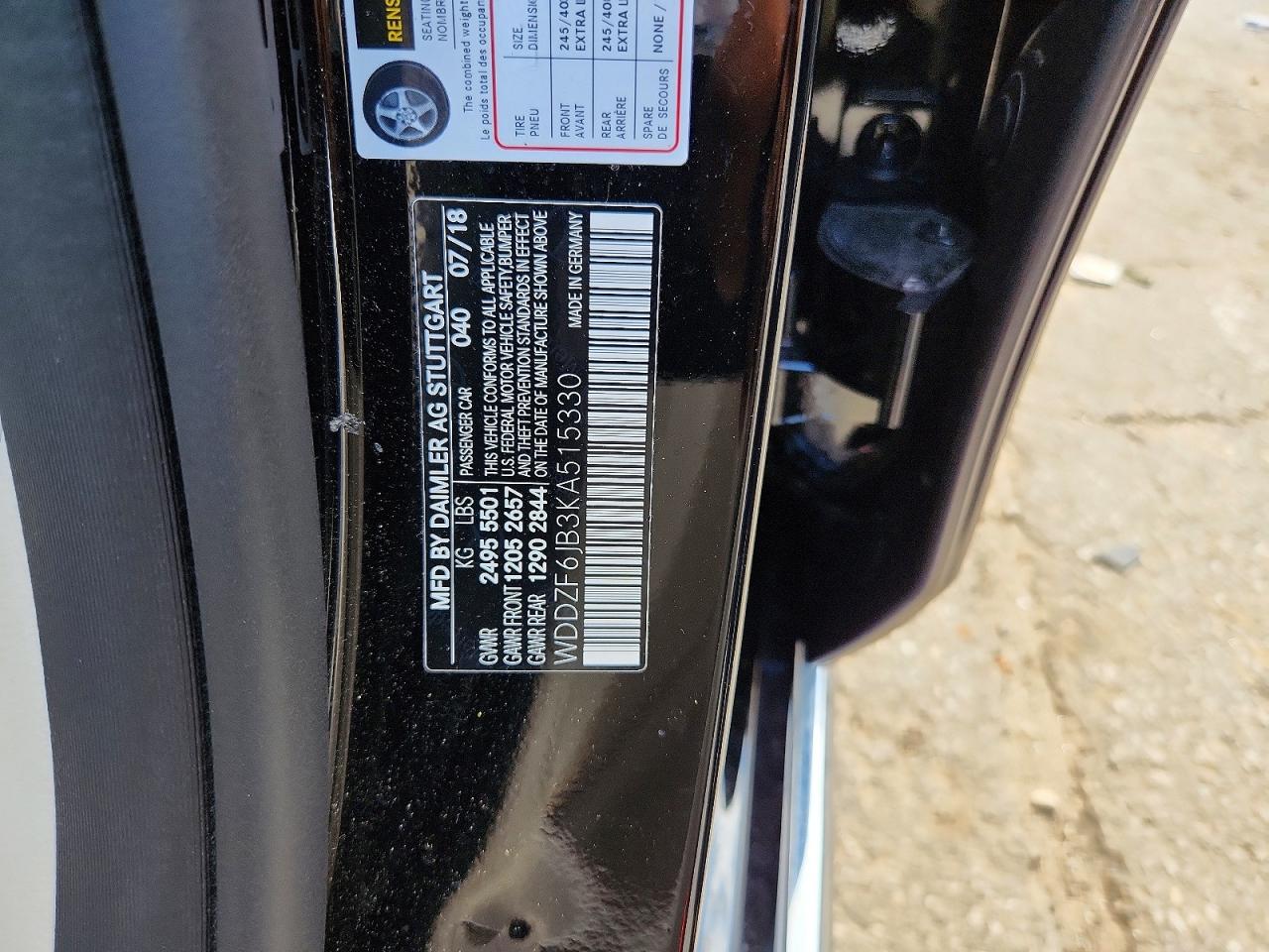 2019 Mercedes-benz E 450 4matic Black vin: WDDZF6JB3KA515330