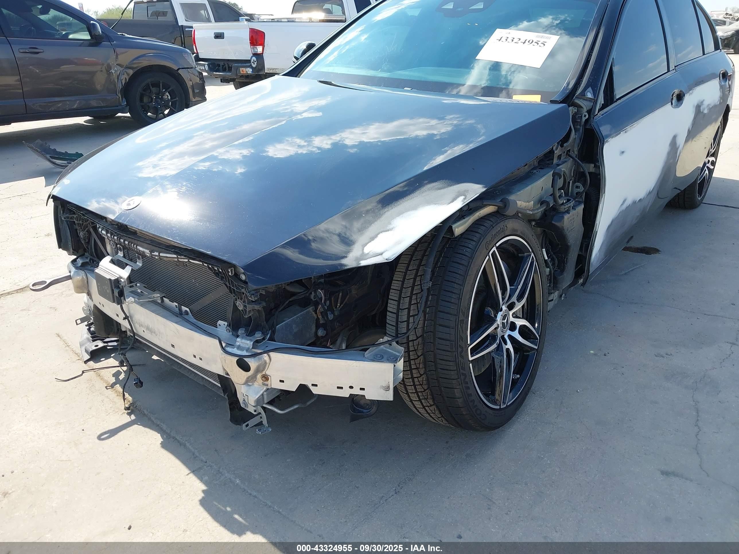 2020 Mercedes-benz E 450 4matic Черный vin: WDDZF6JB4LA715750