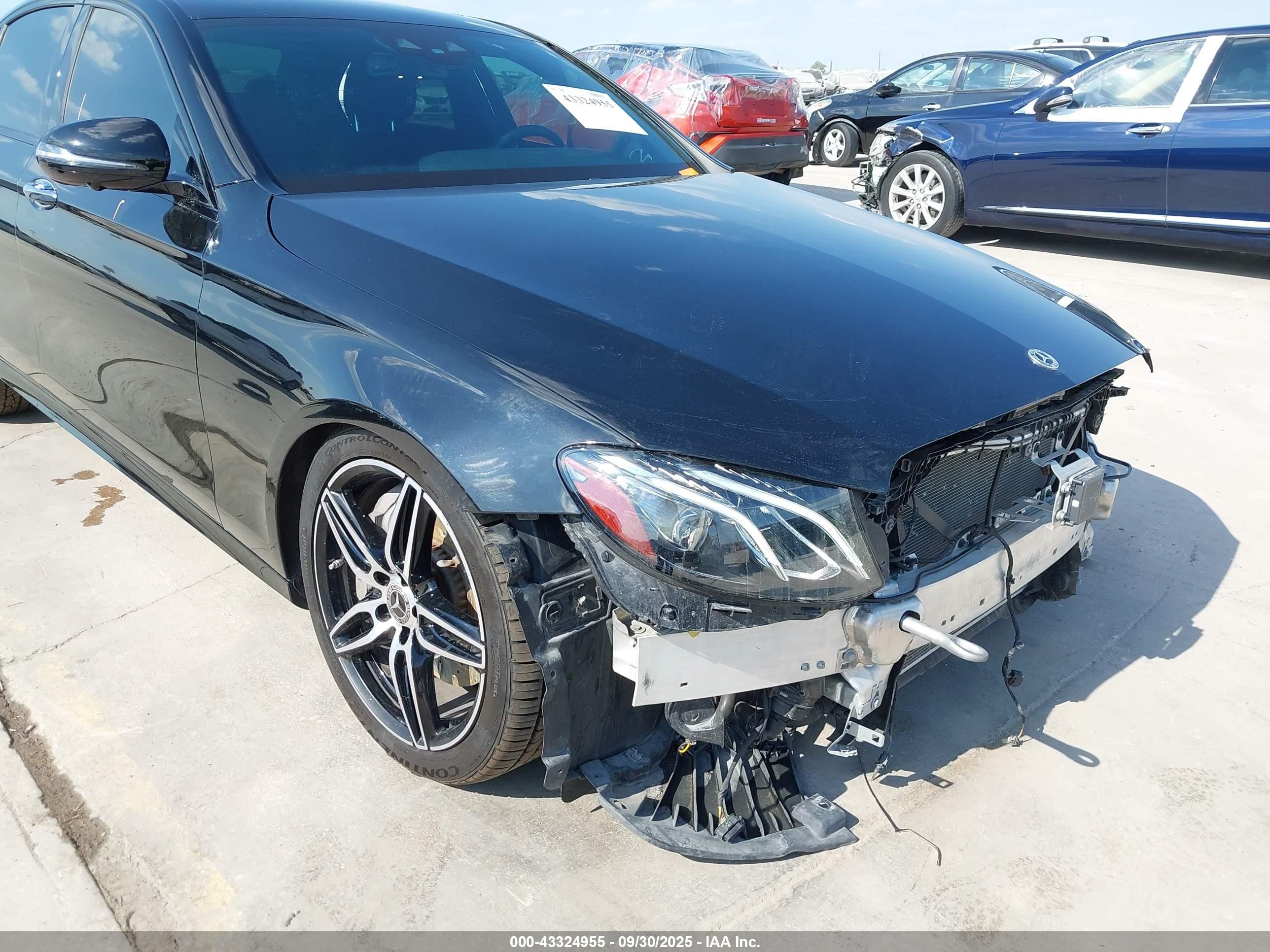 2020 Mercedes-benz E 450 4matic Черный vin: WDDZF6JB4LA715750