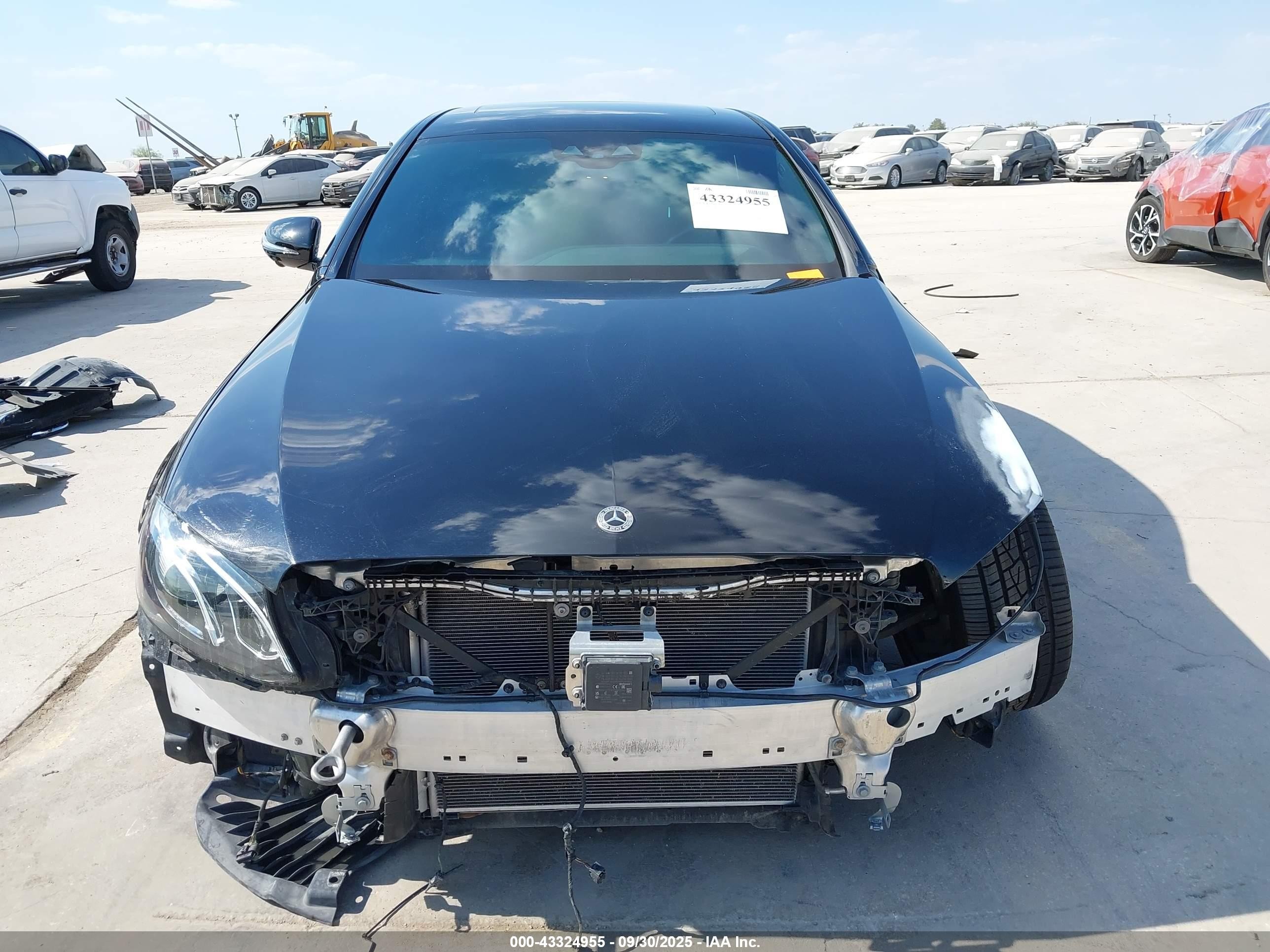 2020 Mercedes-benz E 450 4matic Черный vin: WDDZF6JB4LA715750