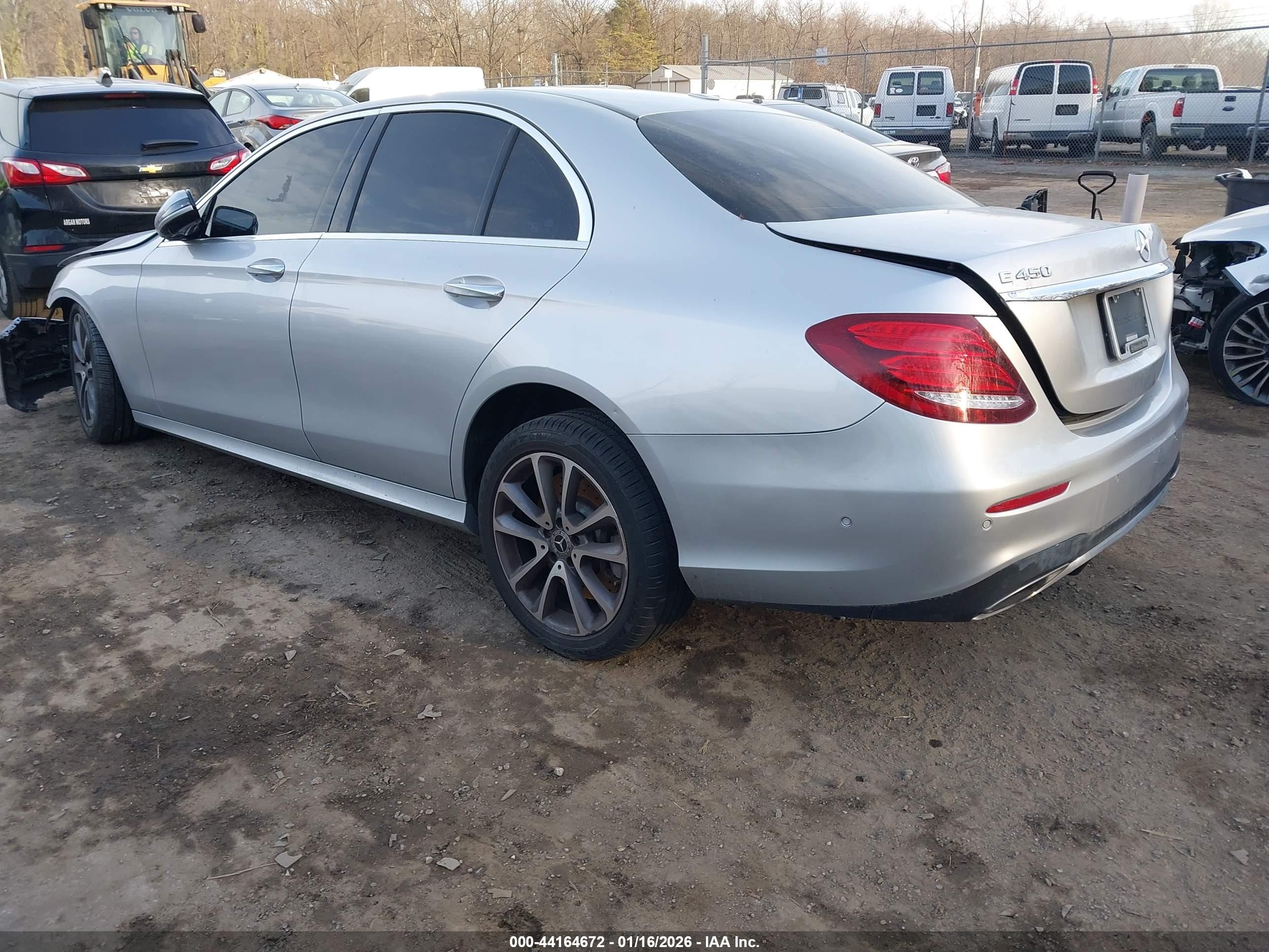 2020 Mercedes-benz E 450 4matic Серебряный vin: WDDZF6JB6LA719136