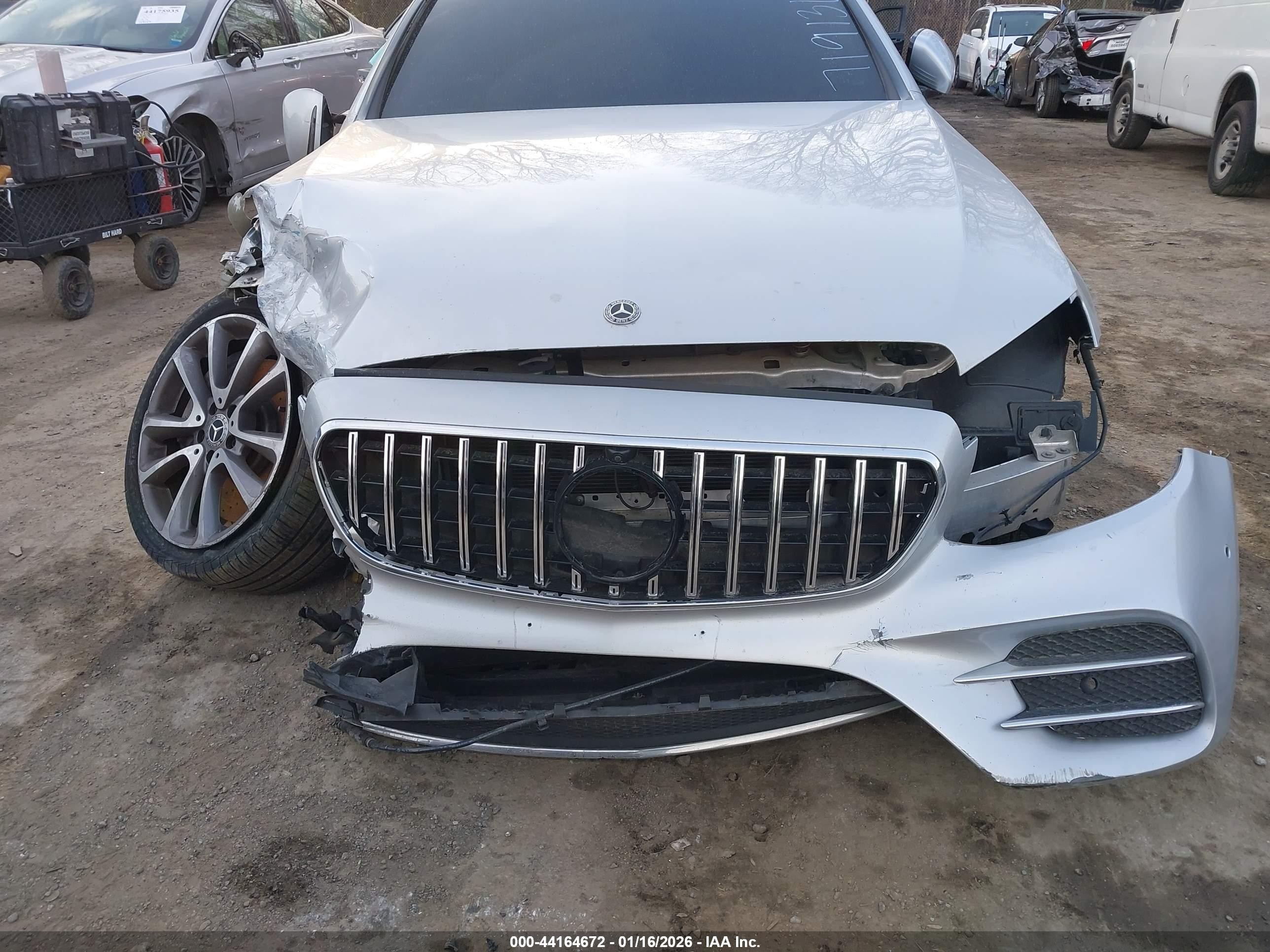 2020 Mercedes-benz E 450 4matic Серебряный vin: WDDZF6JB6LA719136