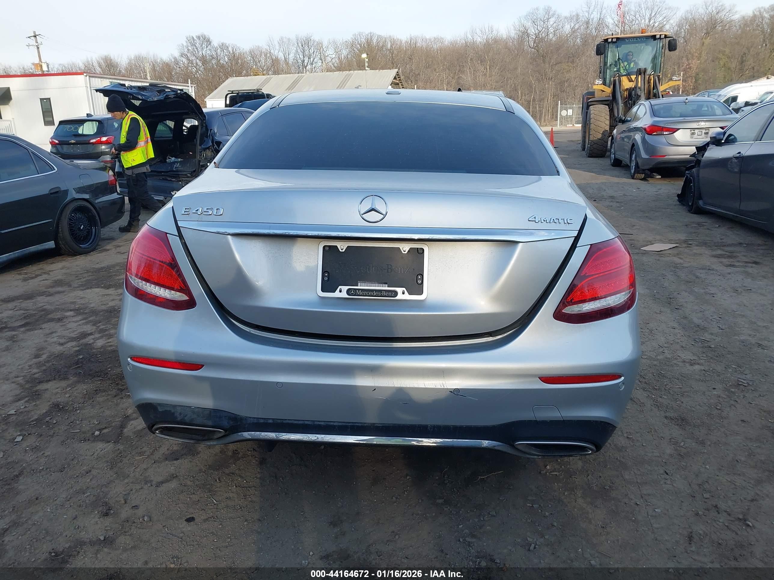 2020 Mercedes-benz E 450 4matic Серебряный vin: WDDZF6JB6LA719136