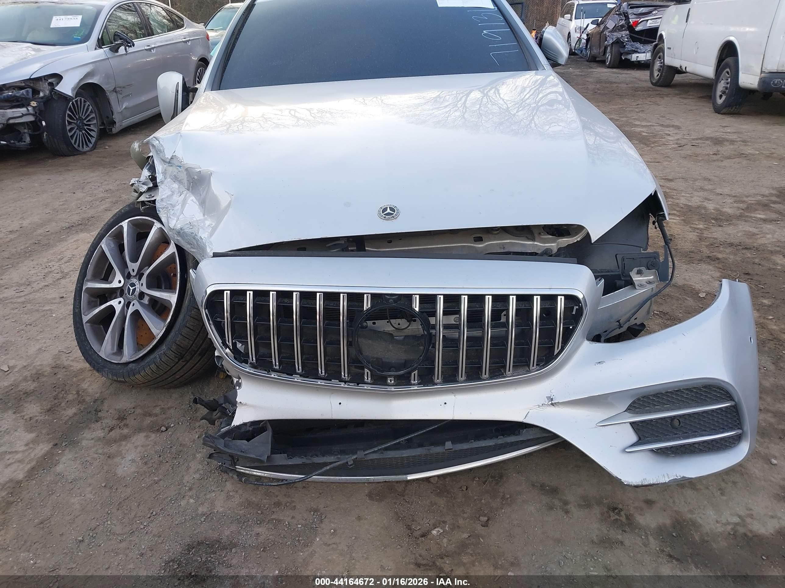 2020 Mercedes-benz E 450 4matic Серебряный vin: WDDZF6JB6LA719136