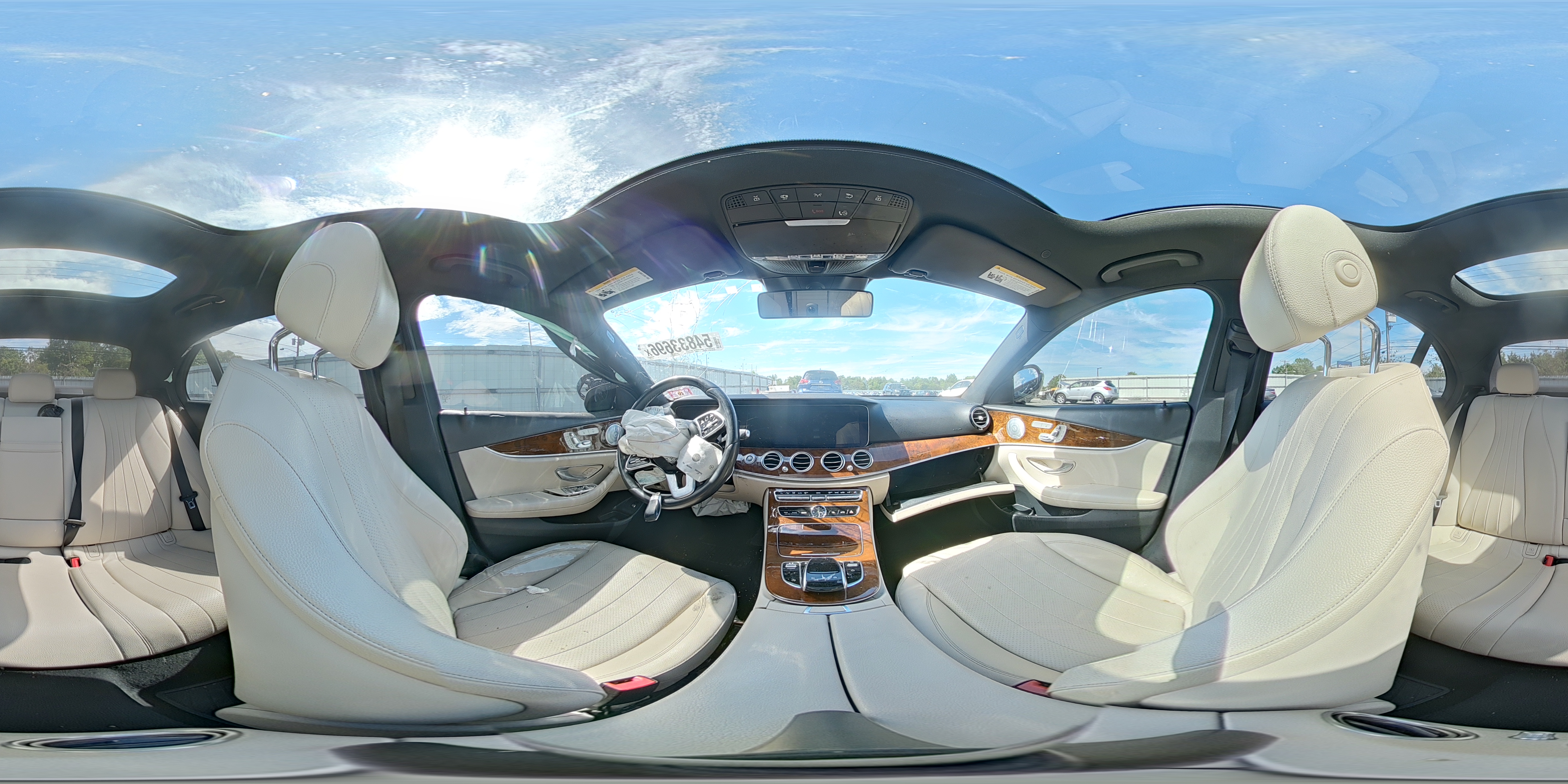 2019 Mercedes-benz E 450 4matic Silver vin: WDDZF6JB8KA571604