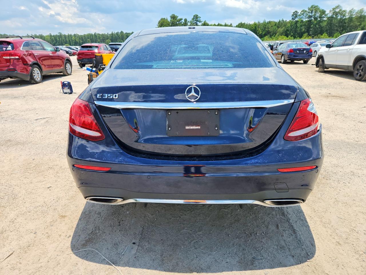 2020 Mercedes-benz E 350 Синий vin: WDDZF8DB2LA698549