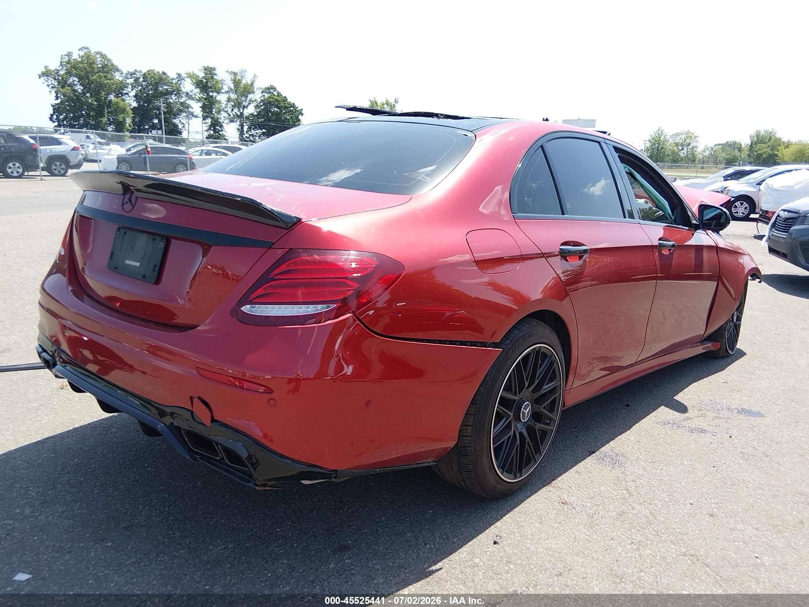 2020 Mercedes-benz E 350 4matic Red vin: WDDZF8EB8LA702313